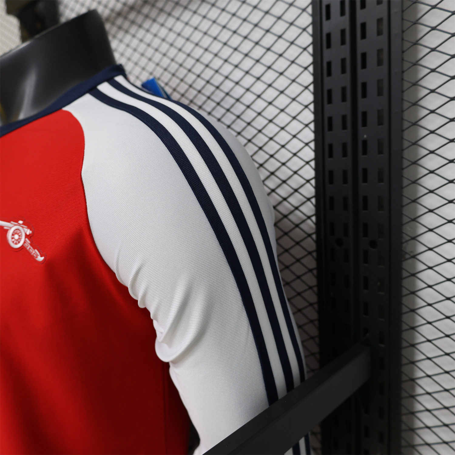 AlphaJersey-Arsenal 25-26 Red With White Casual Long Sleeves Jersey - Player Version