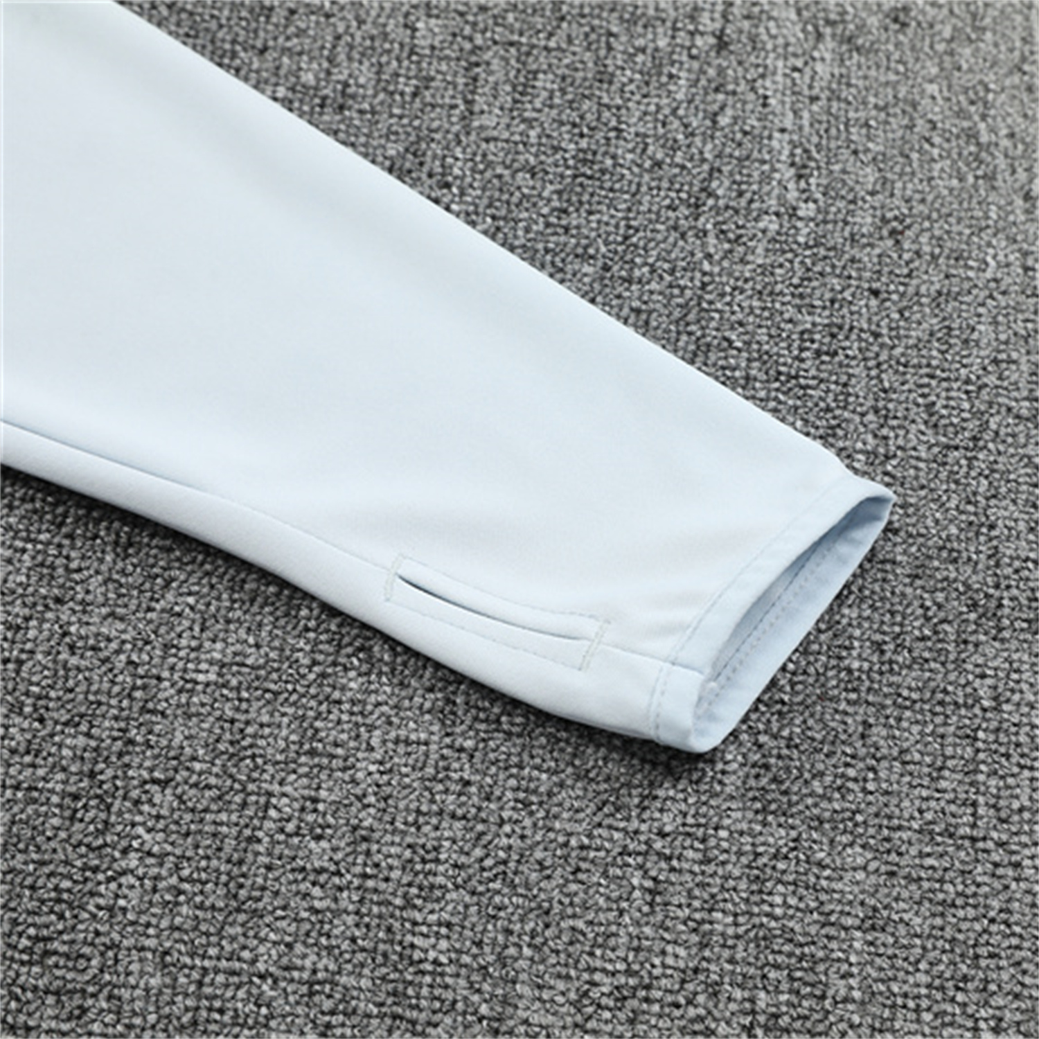 AlphaJersey-Japan 25-26 Long Sleeve Training Set - Light Grey Top and Black Pants