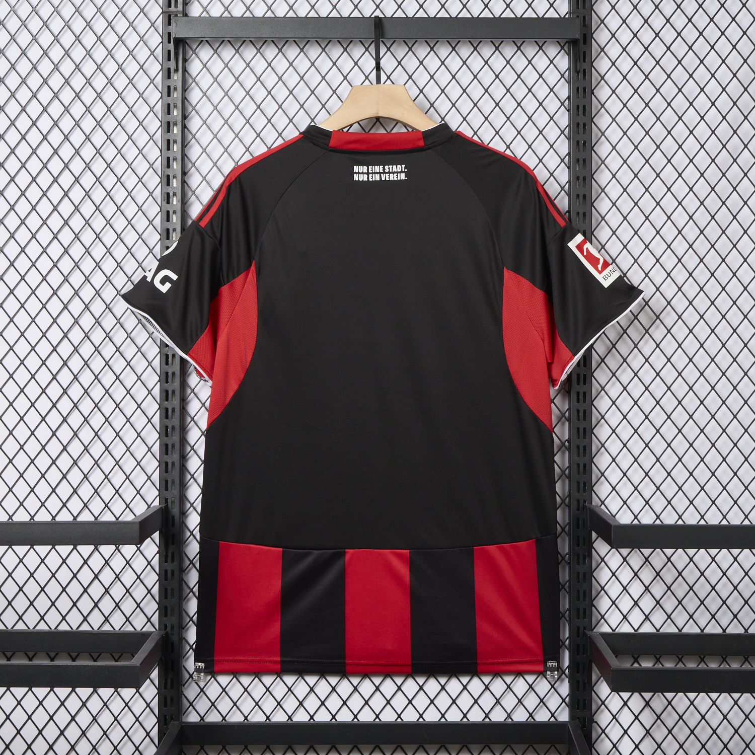 AlphaJersey-Frankfurt 25-26 Home Red Jersey - Fans Version