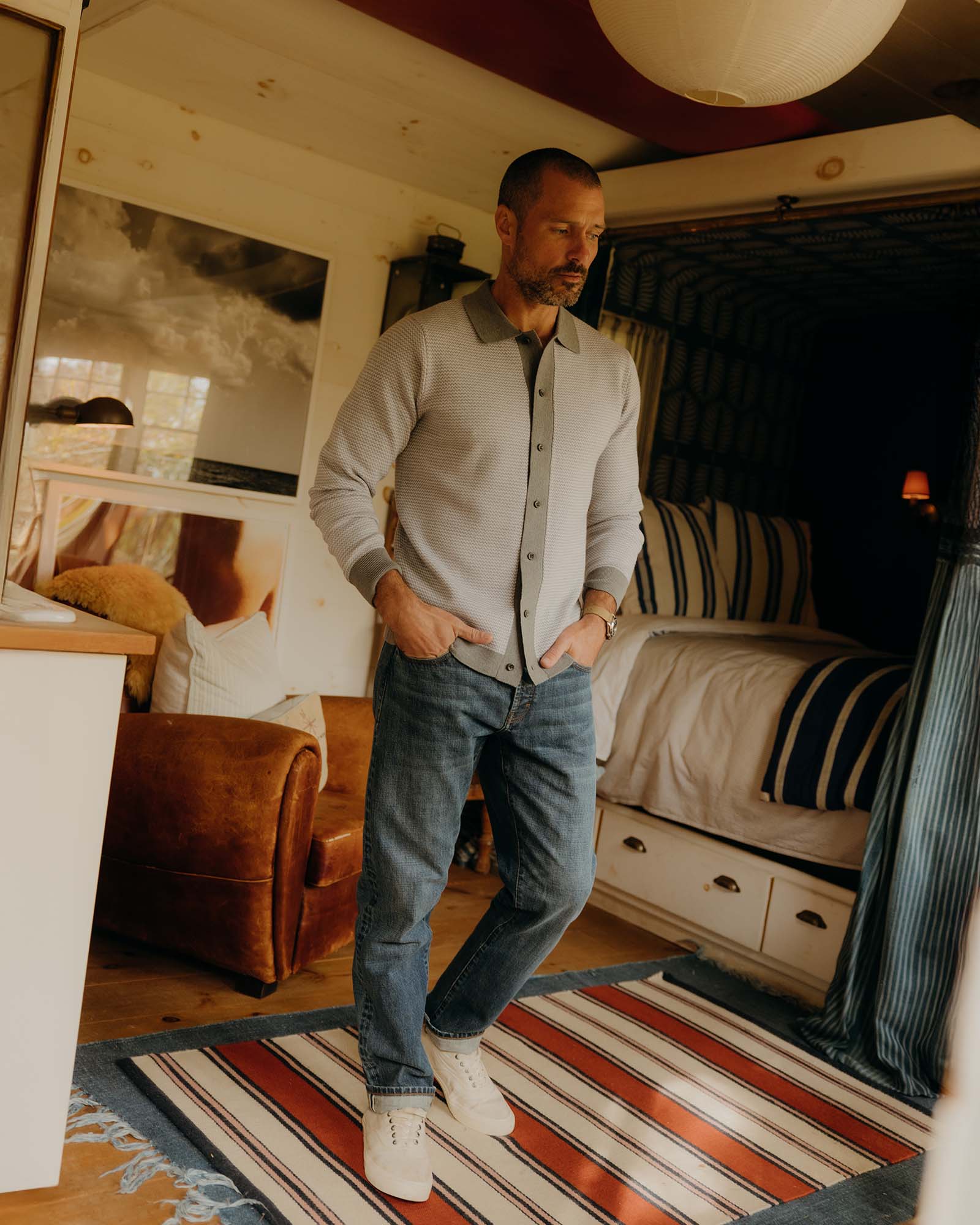The Democratic Jean in Mid Wash Organic Selvedge | Modern Menswear by yycbvcnbmmnbm