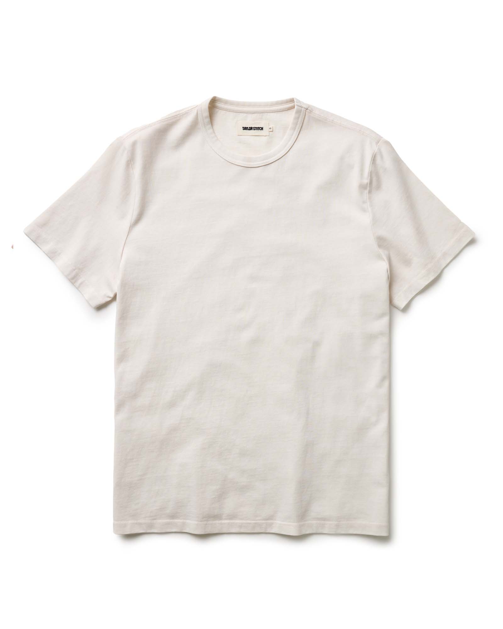 The Organic Cotton Tee in Vintage White | Modern Menswear by yycbvcnbmmnbm