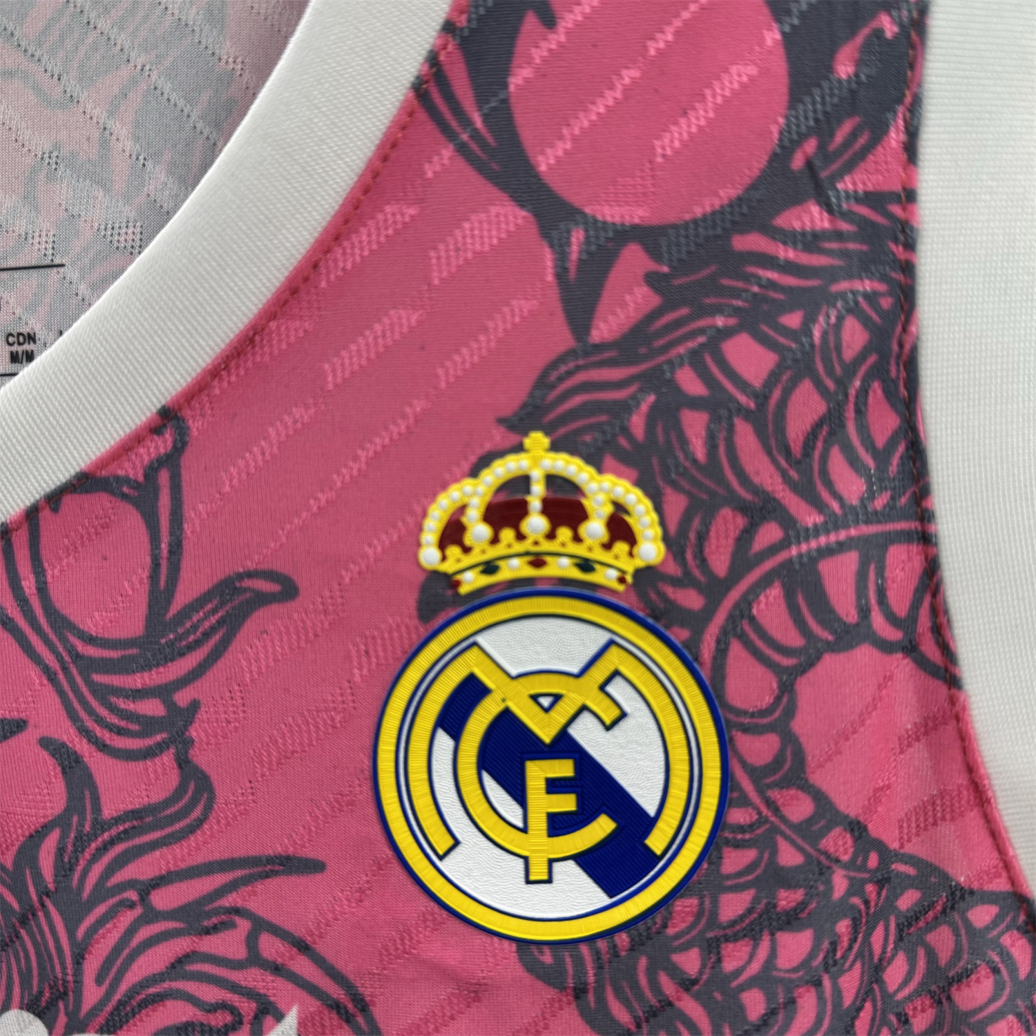 AlphaJersey-Women's Real Madrid 25-26 Pink Dragon Yoga Vest