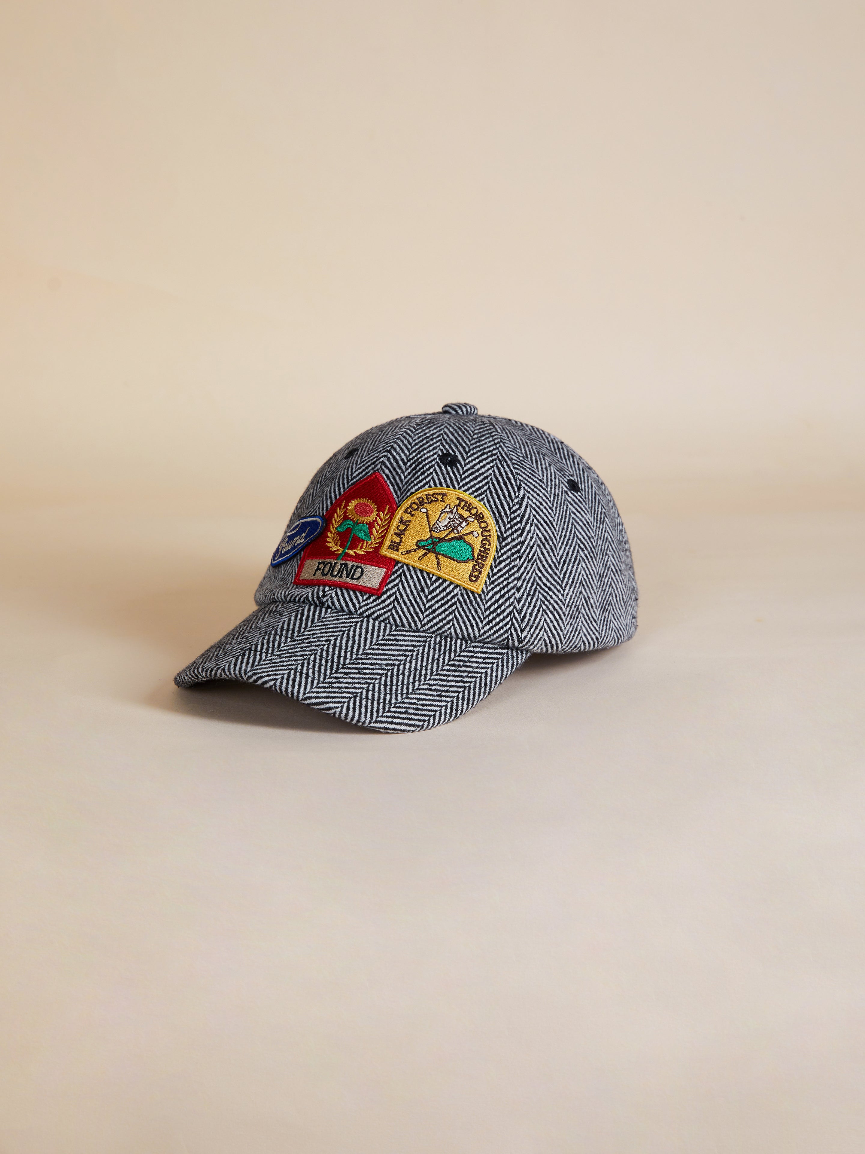 Herringbone Tweed Patch Cap | Modern Menswear by yycbvcnbmmnbm