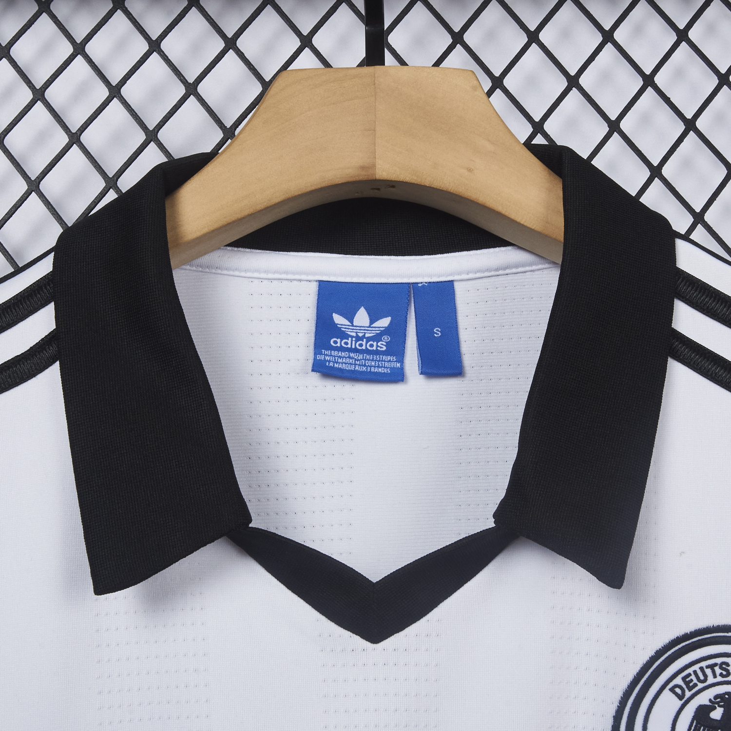 AlphaJersey-Retro Germany 1988-91 Home Polo Jersey