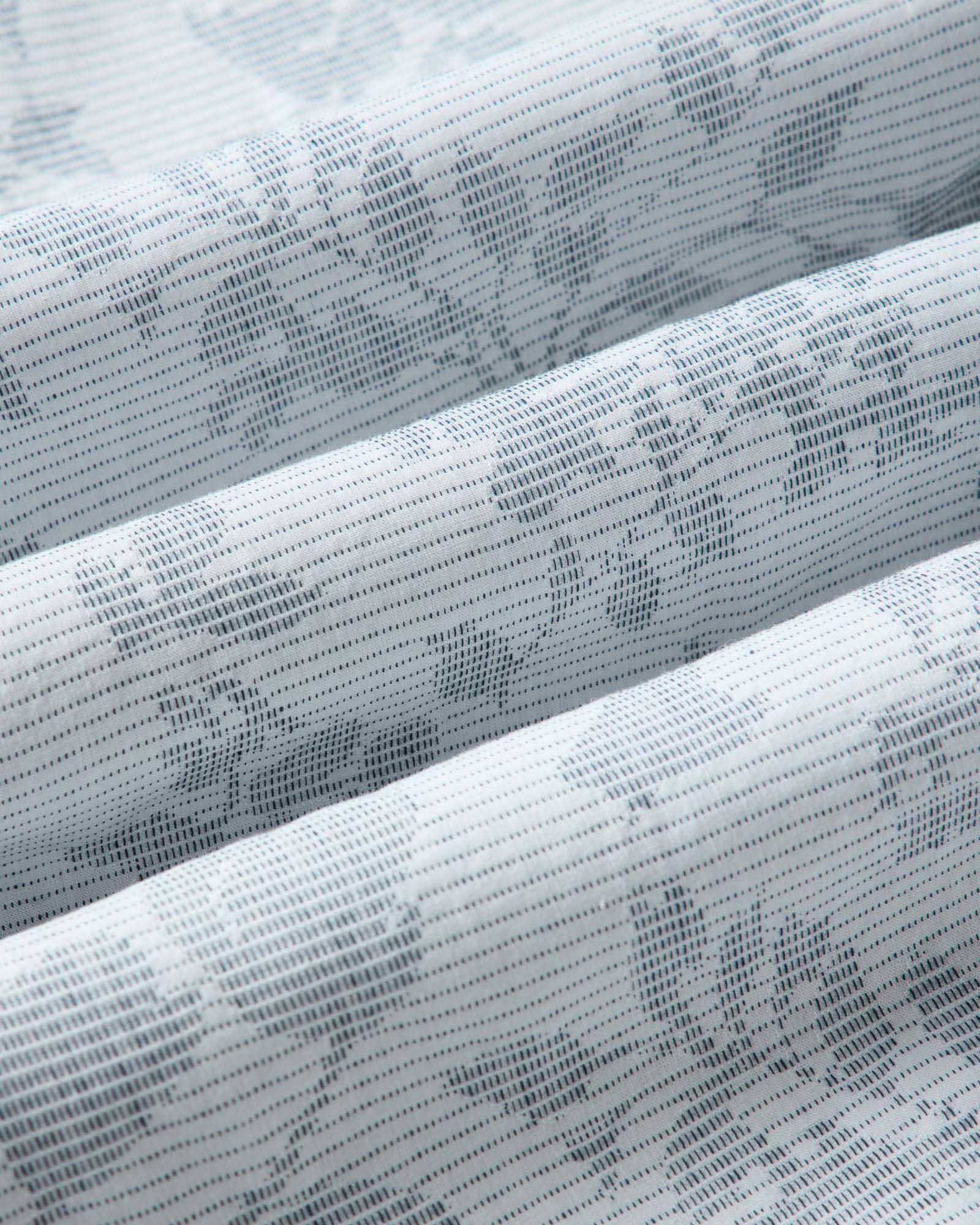 The Hawthorne Shirt in Sky Blue Floral Jacquard | Modern Menswear by yycbvcnbmmnbm