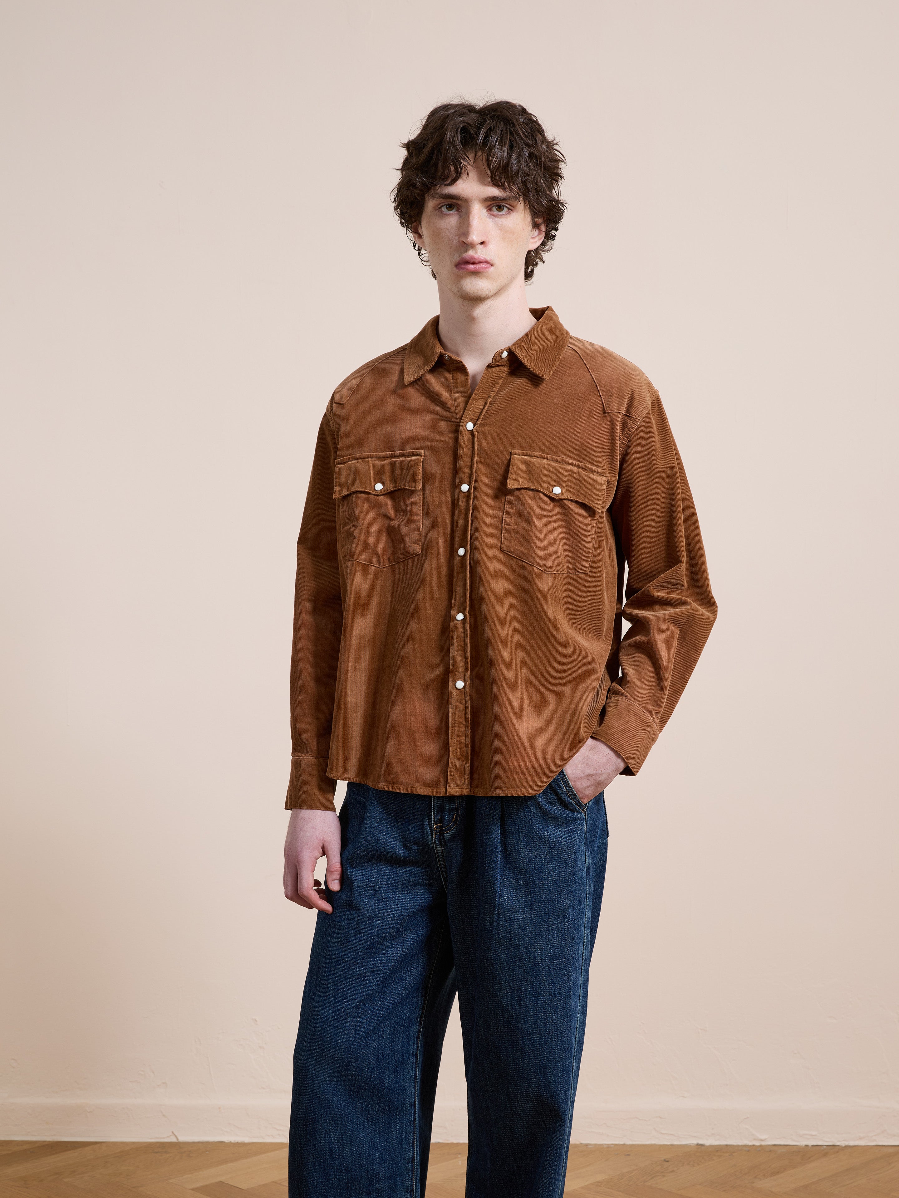 Western Corduroy Shirt | Modern Menswear by yycbvcnbmmnbm