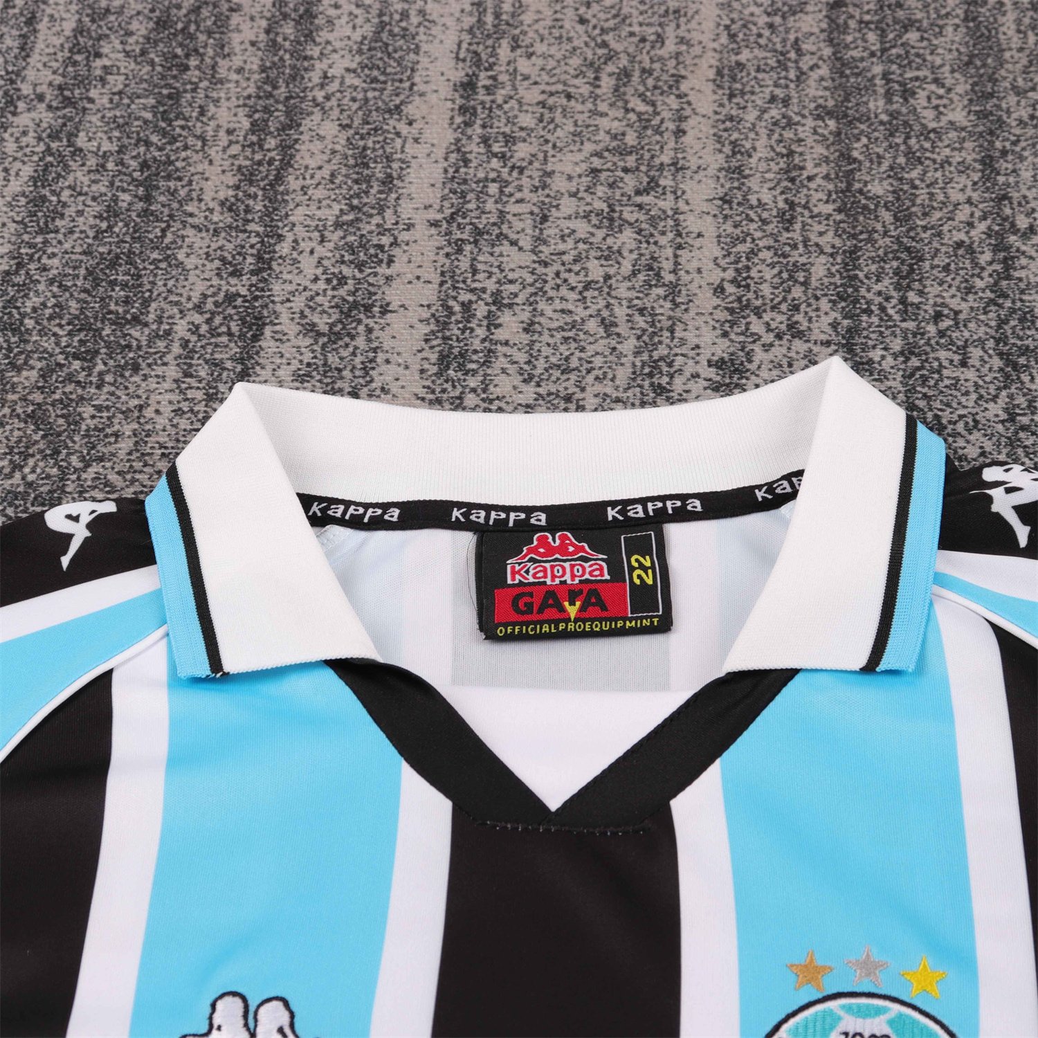 AlphaJersey-Retro Gremio 2000 Home Kids Kit