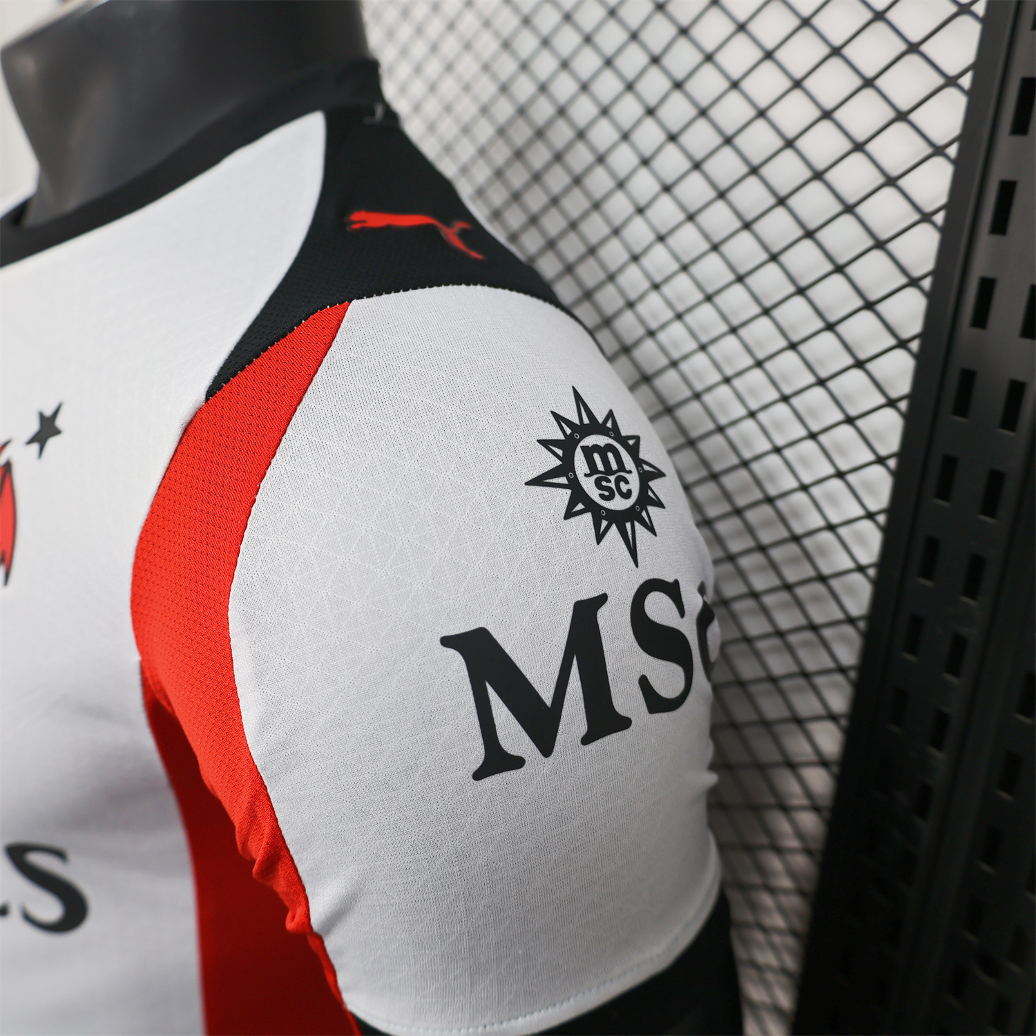AlphaJersey-AC Milan 25-26 Away White Jersey - Player Version