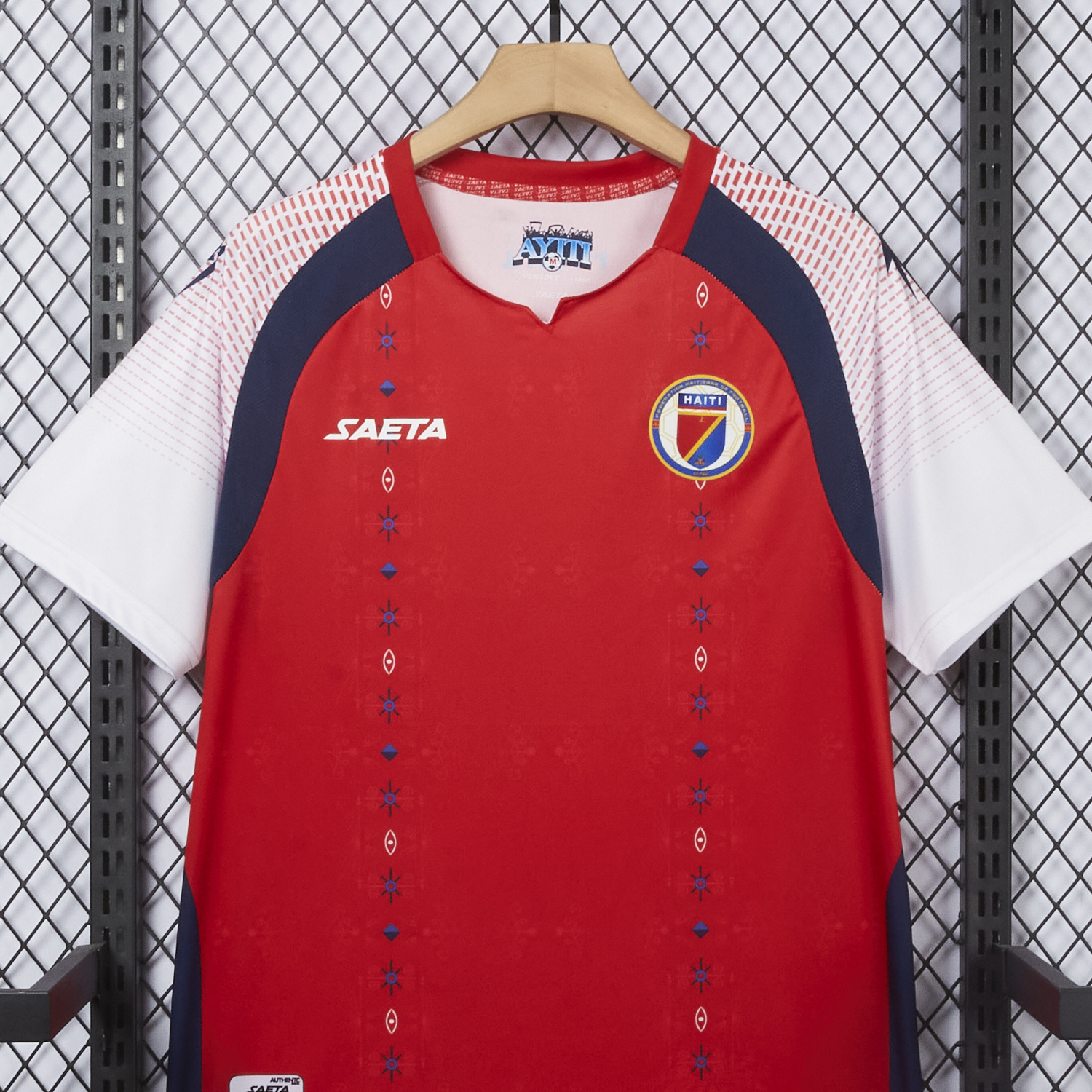 AlphaJersey-Haiti 25-26 Third Red Jersey - Fans Version