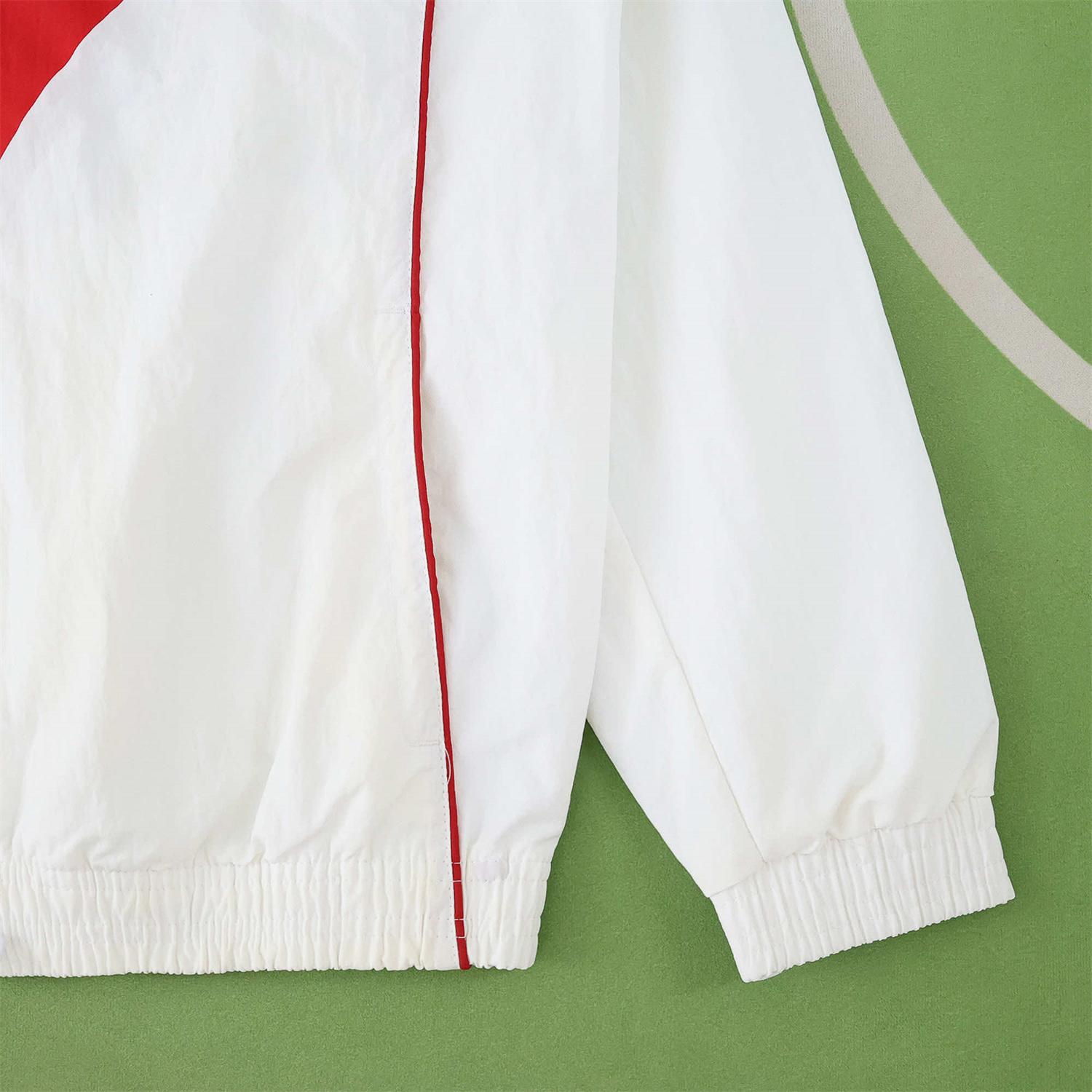 AlphaJersey-River Plate 25-26 Throwback Windbreaker Jacket - White
