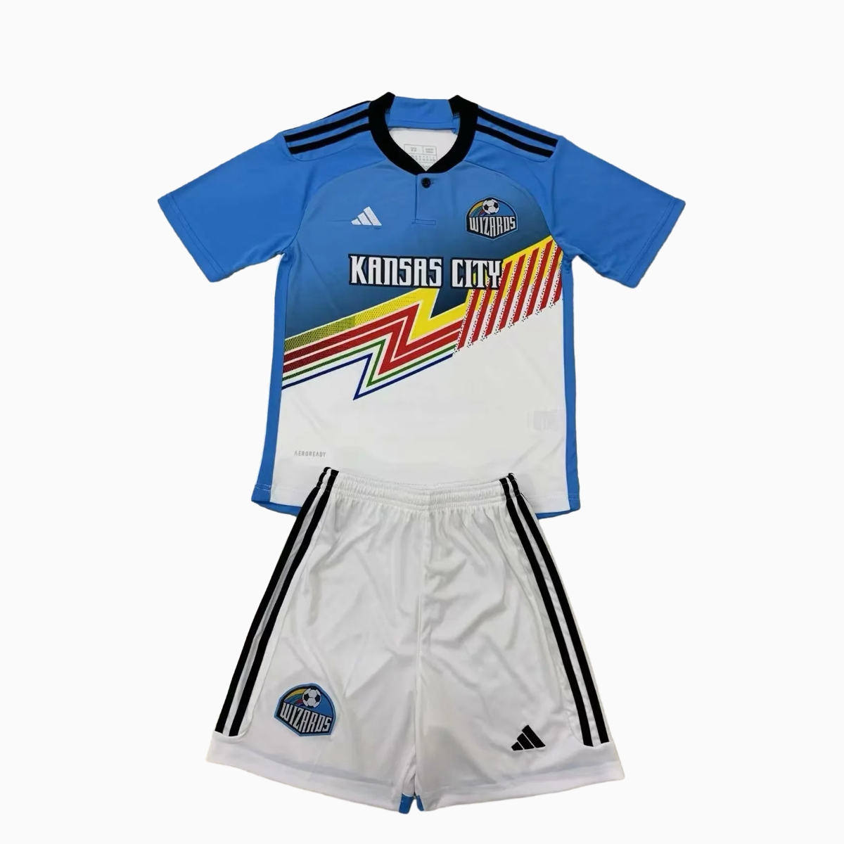 AlphaJersey-Sporting Kansas City 2024 Third Kids Kit