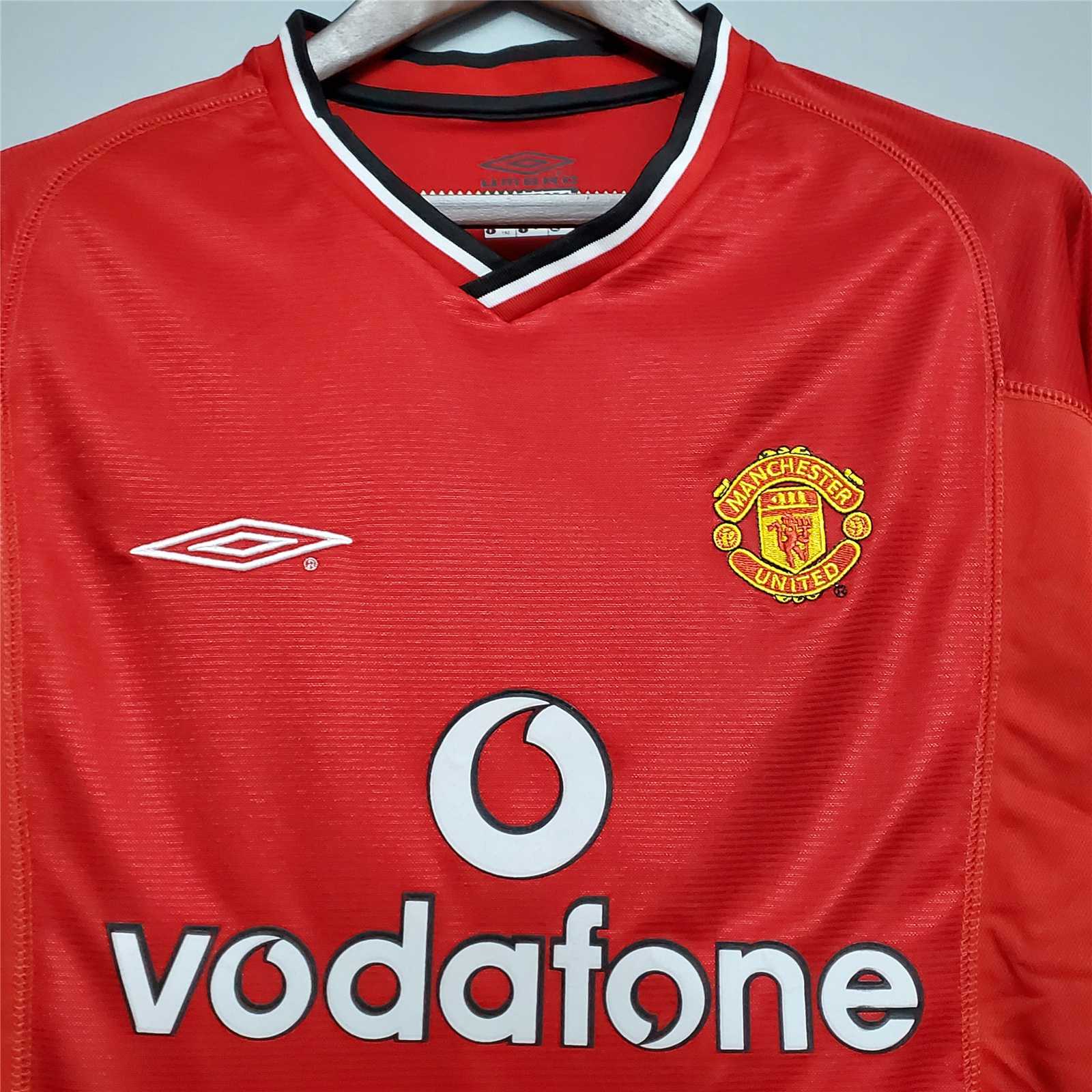 AlphaJersey-Retro Manchester United 00-02 Home Jersey