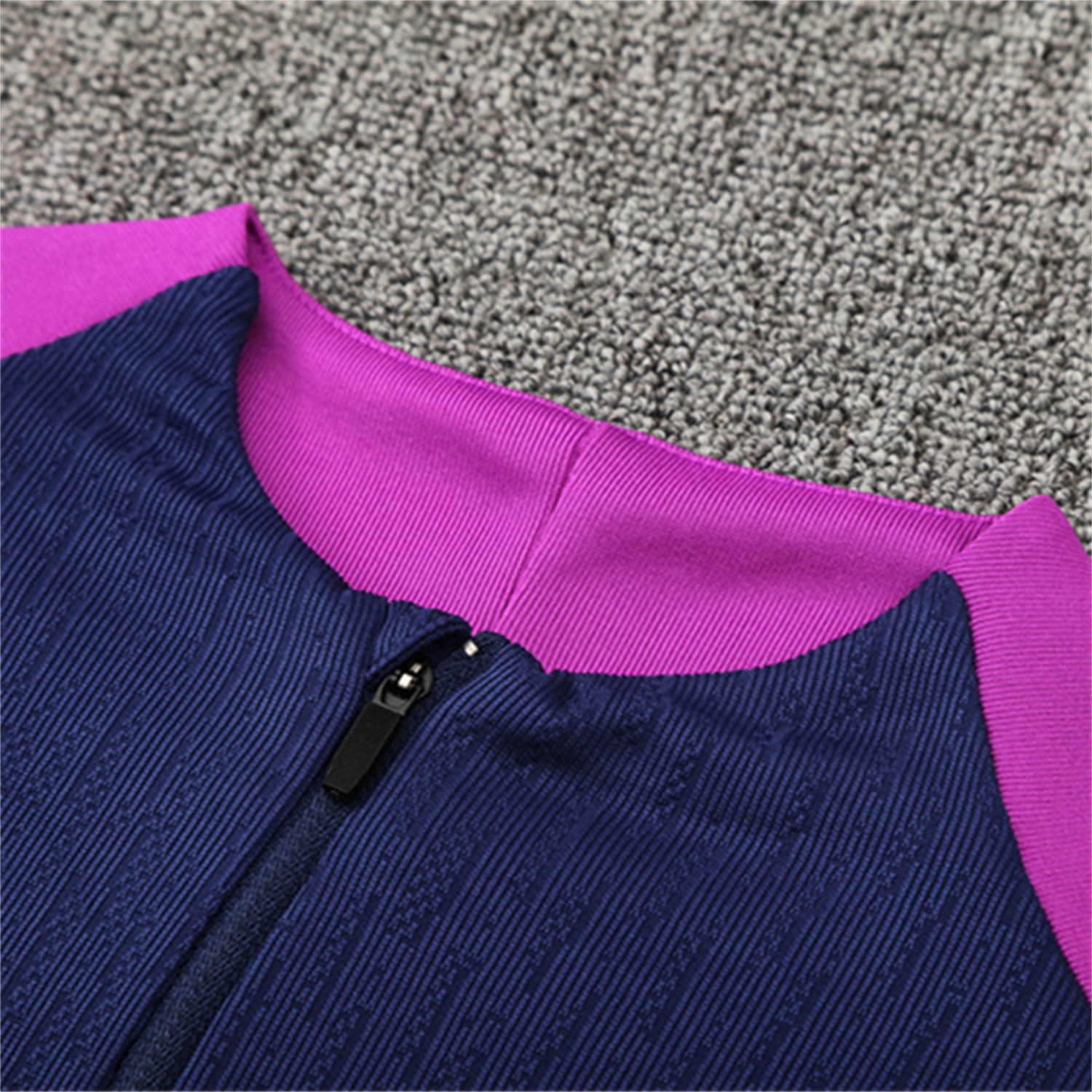 AlphaJersey-Barcelona 25-26 Kids Long Sleeve Training Set - Royal Blue Top Yellow Sponsor & Royal Blue Pants