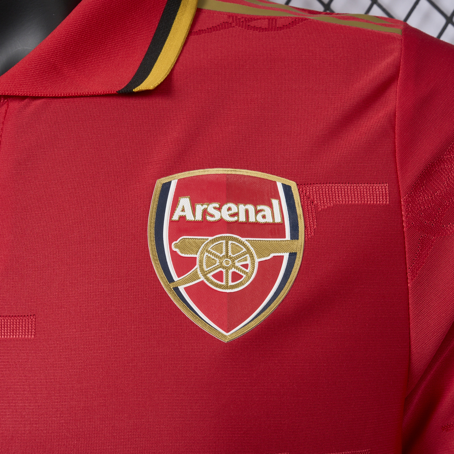 AlphaJersey-Arsenal 25-26 Red POLO Special Edition Jersey - Player Version