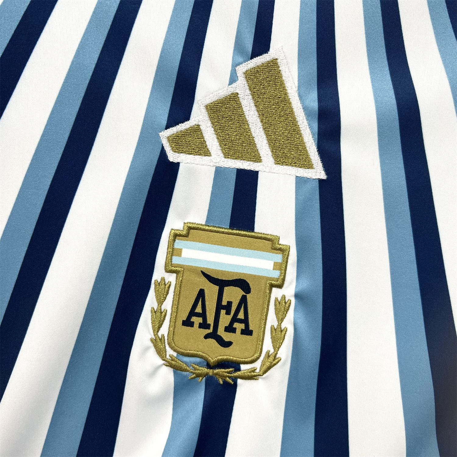 AlphaJersey-Argentina 2026 Blue Rays Pre-Match Training Kit - Fans Version