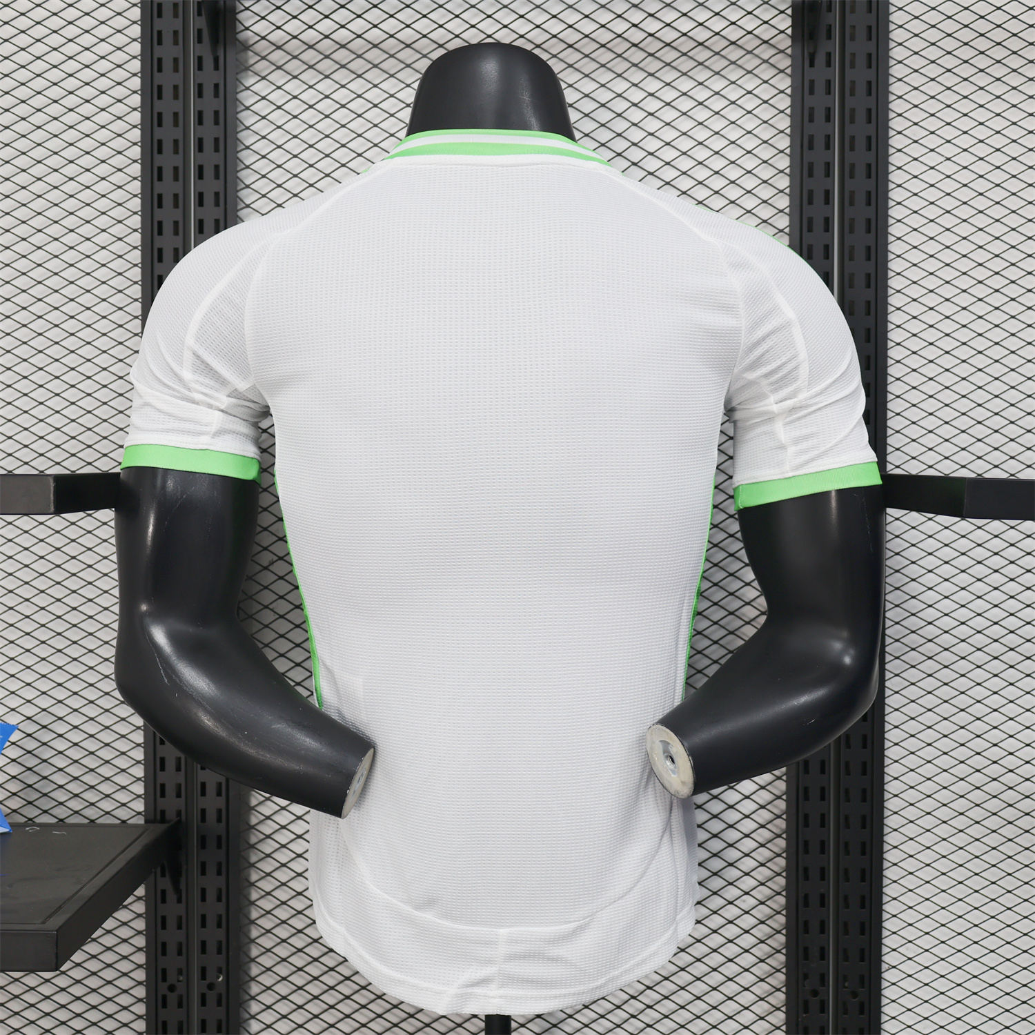 AlphaJersey-Algeria 25-26 Whie Jersey with Green - Player Version