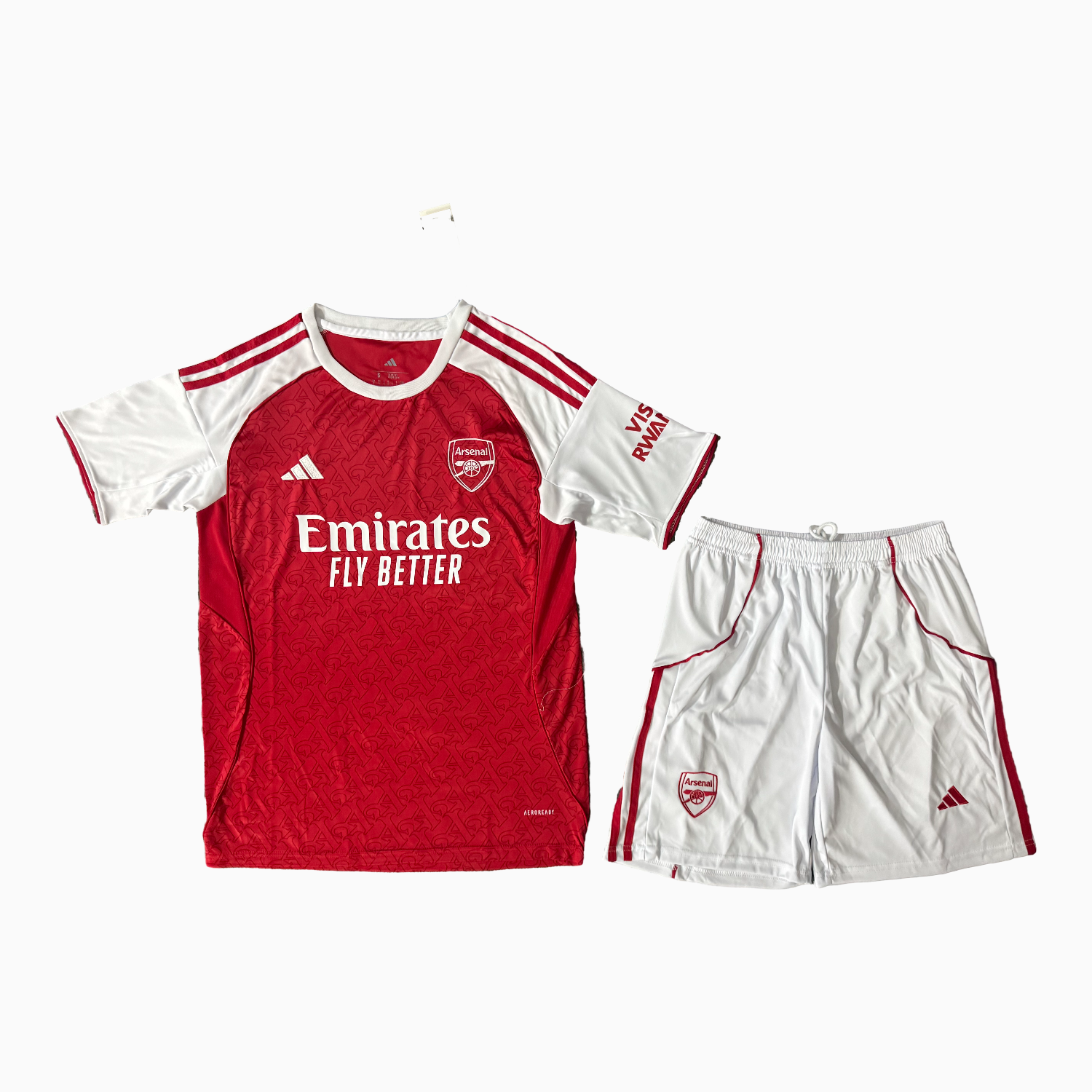 AlphaJersey-Arsenal 25-26 Home Men's Adult Jersey Set - Fans Version