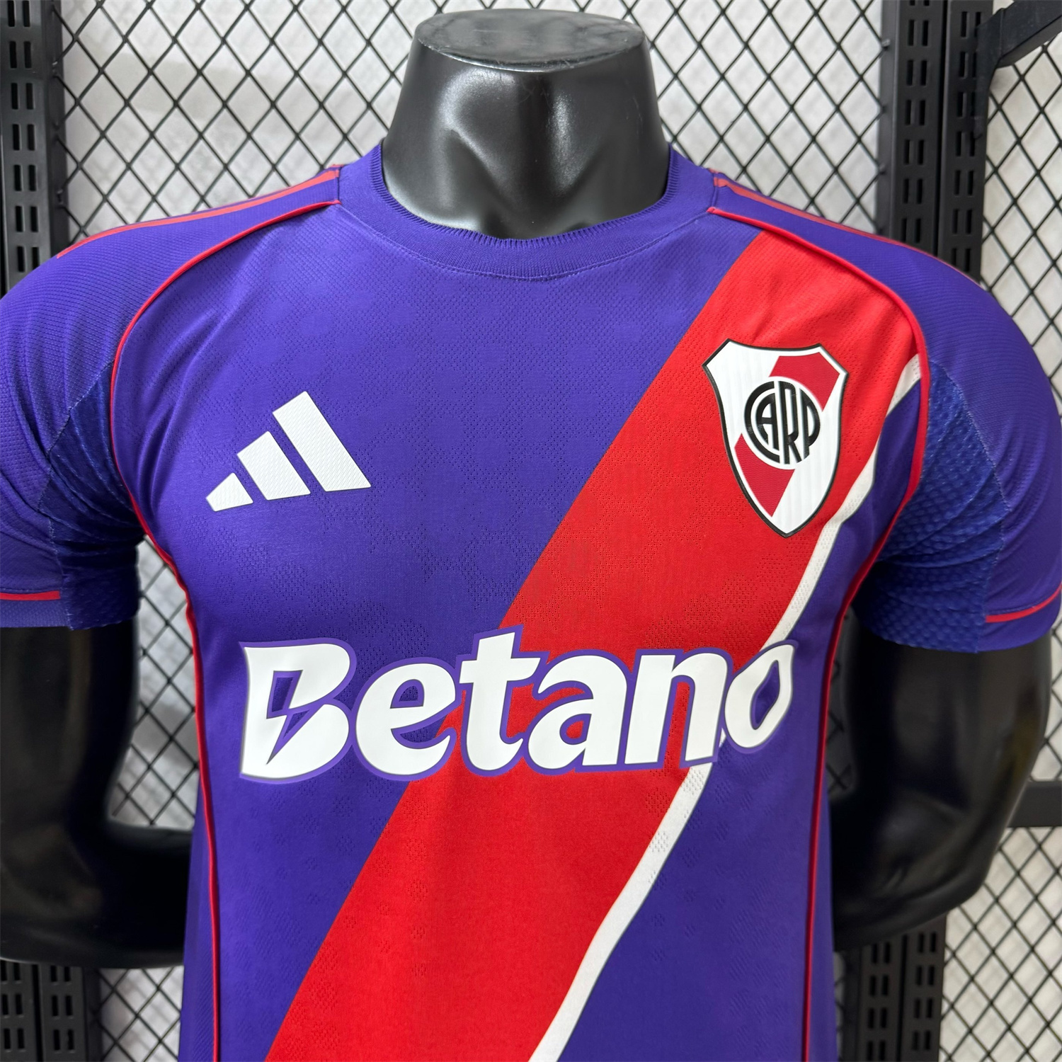 AlphaJersey-River Plate 25-26 Purple Third Jersey - Player Version