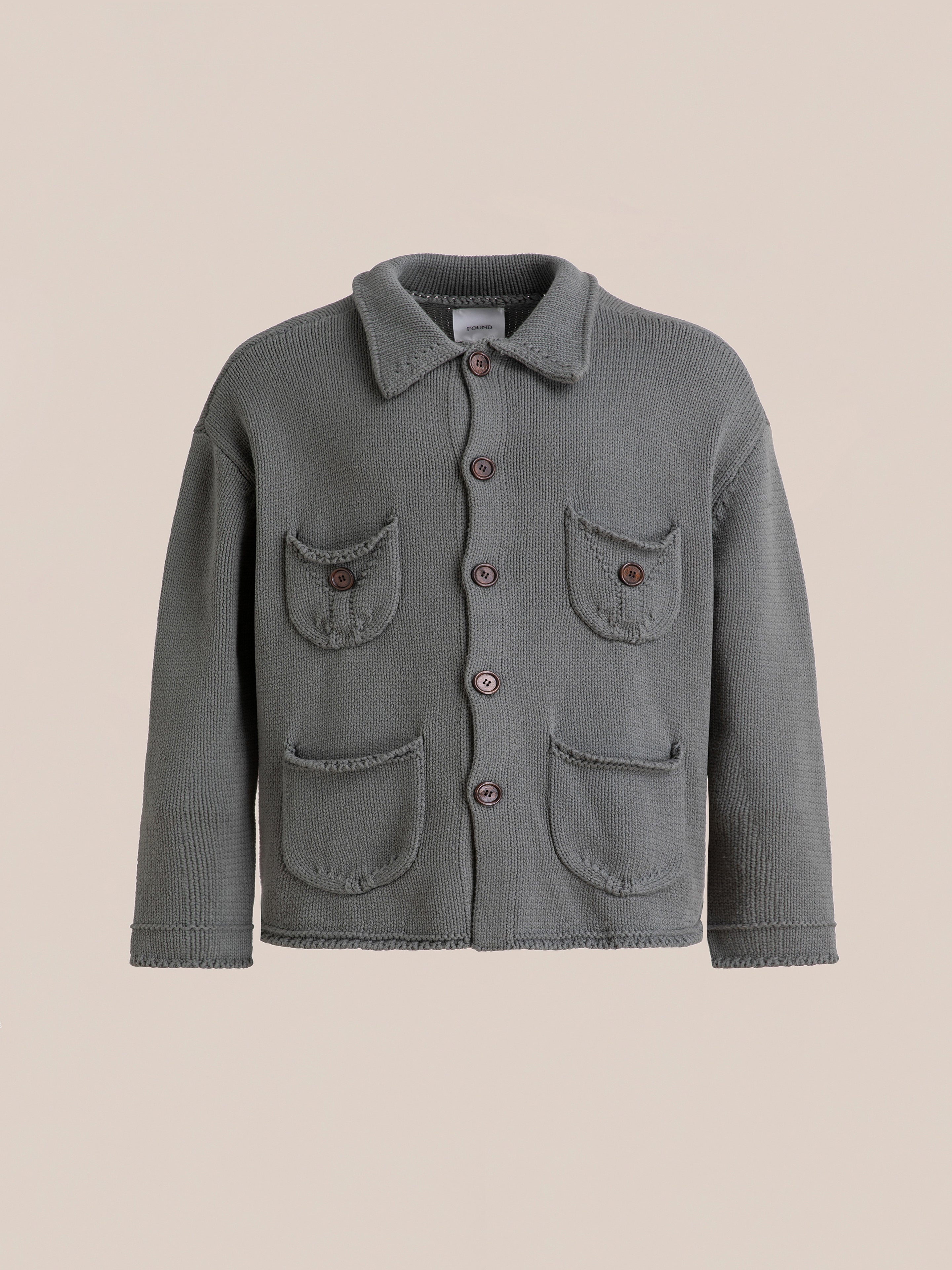Hunter Knit Collared Cardigan | Modern Menswear by yycbvcnbmmnbm