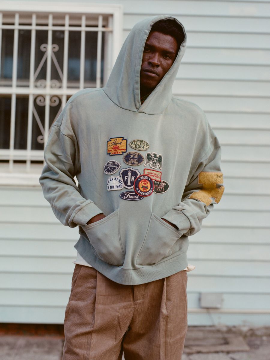 Multi Patch Hoodie | Modern Menswear by yycbvcnbmmnbm