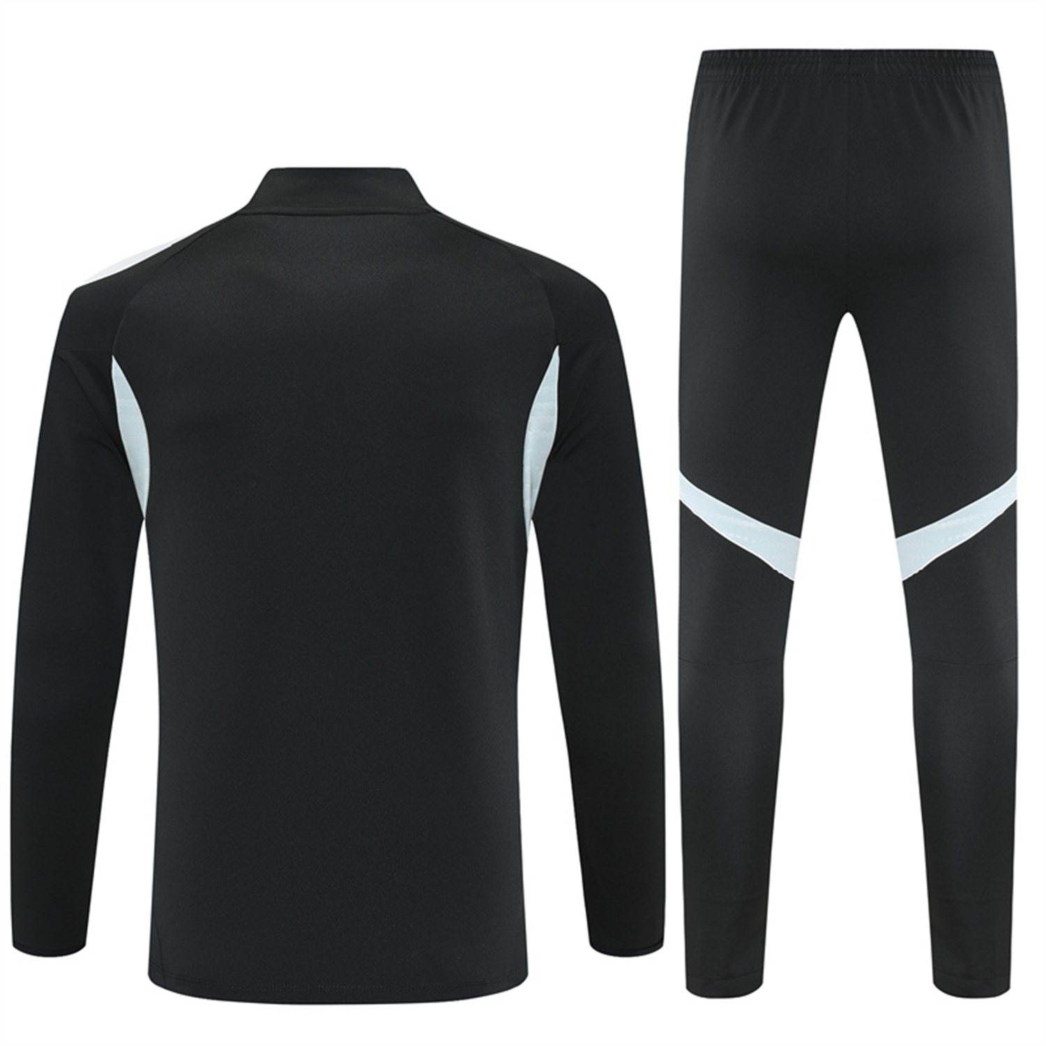 AlphaJersey-INT M.A.M 25-26 Kid Long Sleeves Training Set - Black Top & Black Pants