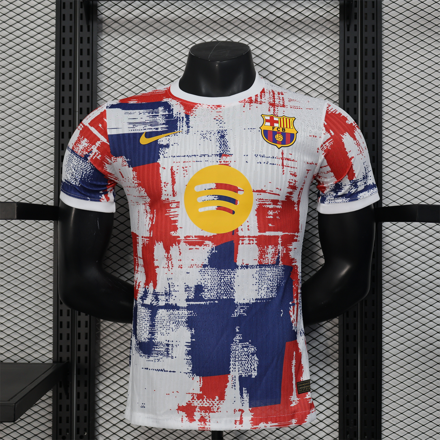 AlphaJersey-Barcelona 25-26 Red & Blue & White Special Edition Jersey - Player Version