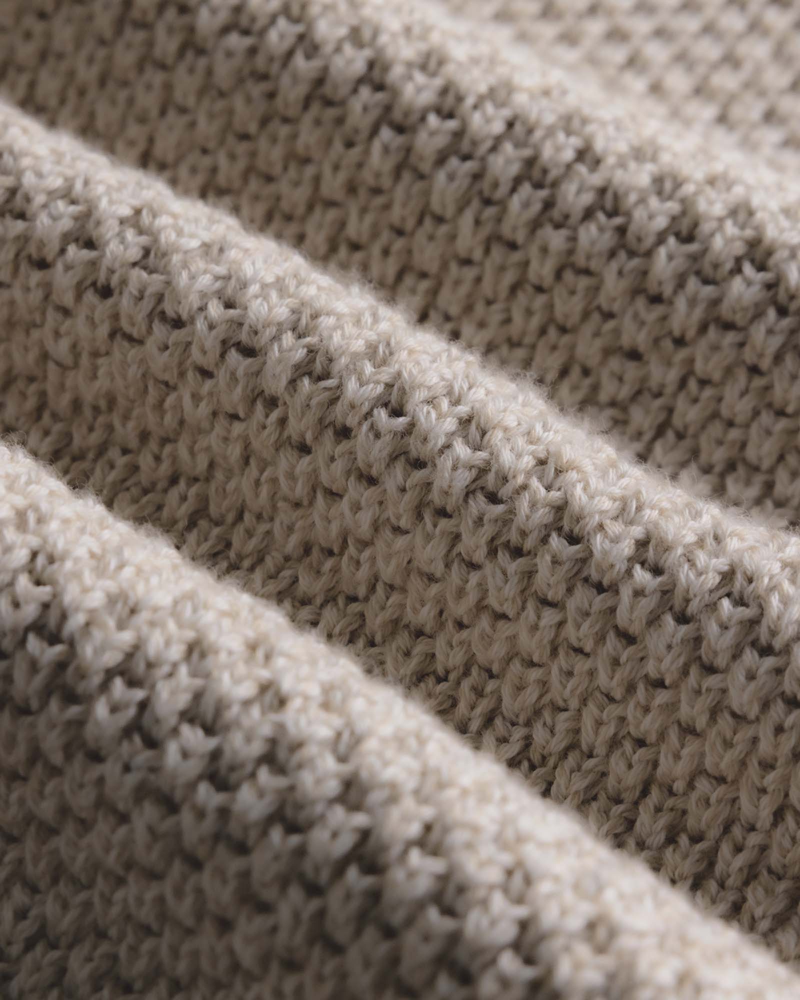The Crawford Crew Sweater in Marled Natural | Modern Menswear by yycbvcnbmmnbm