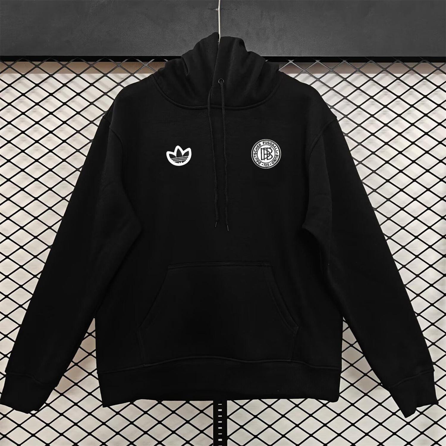 AlphaJersey-Germany 2026 Terrace Icon DFB Unisex Pullover Hoodie