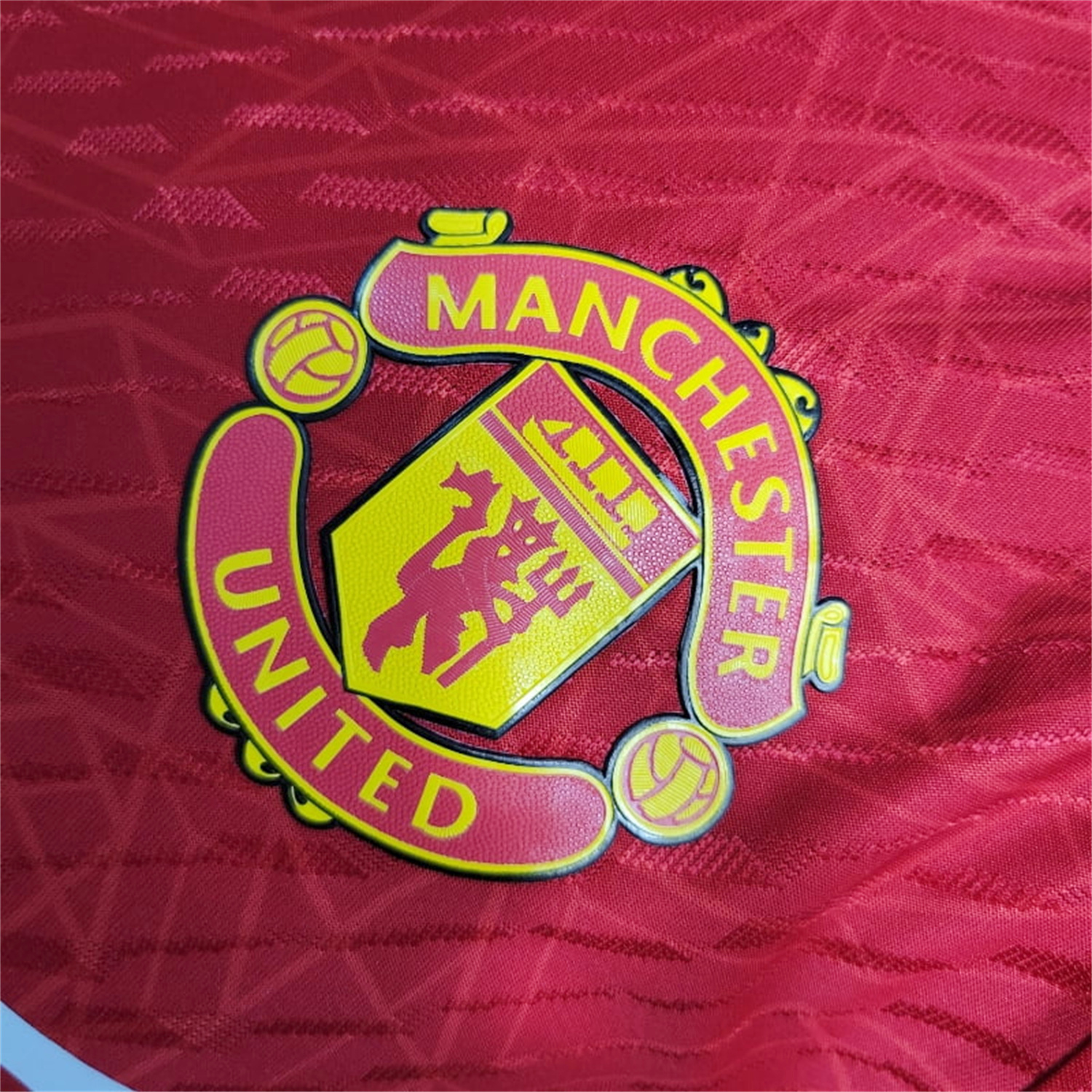 AlphaJersey-Retro Manchester United 2023-24 Home Red Jersey - Player Version