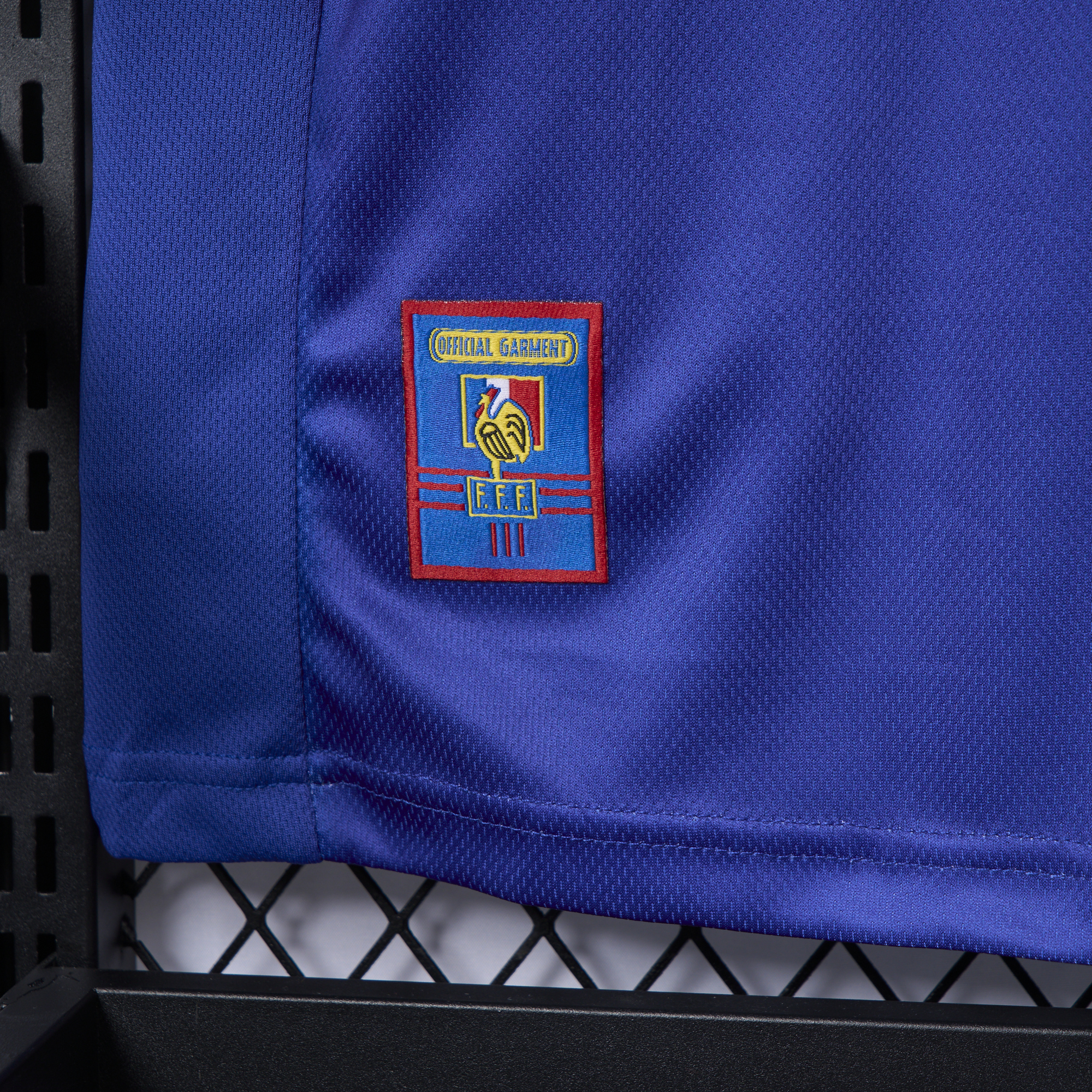 AlphaJersey-Retro France 1998 Home Stadium Jersey (with 1998 World Cup mark on right chest)