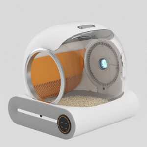 QraraZL Self-Cleaning Cat Litter Box
