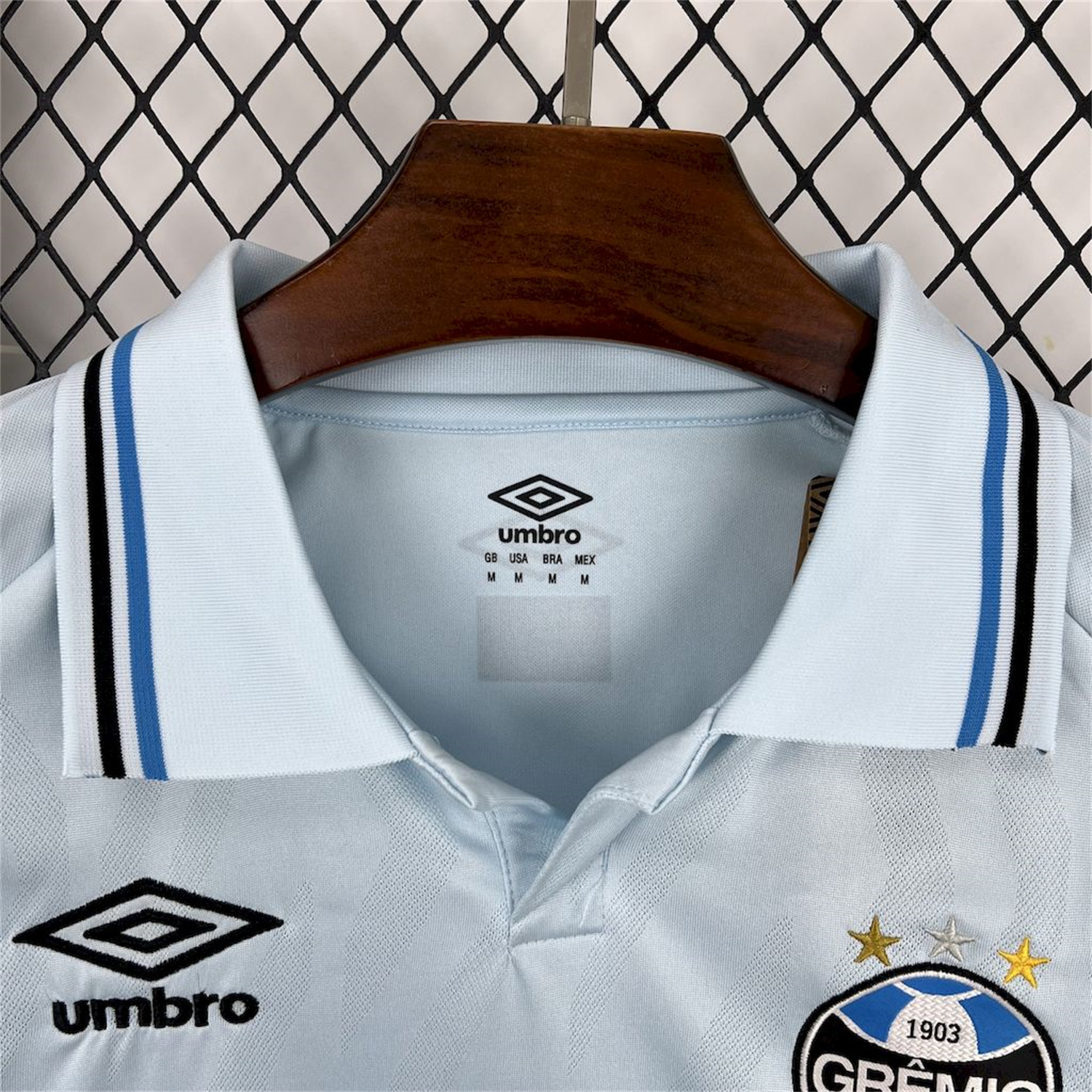 AlphaJersey-Gremio 25-26 Away Unsponsored Jersey - Fans Version