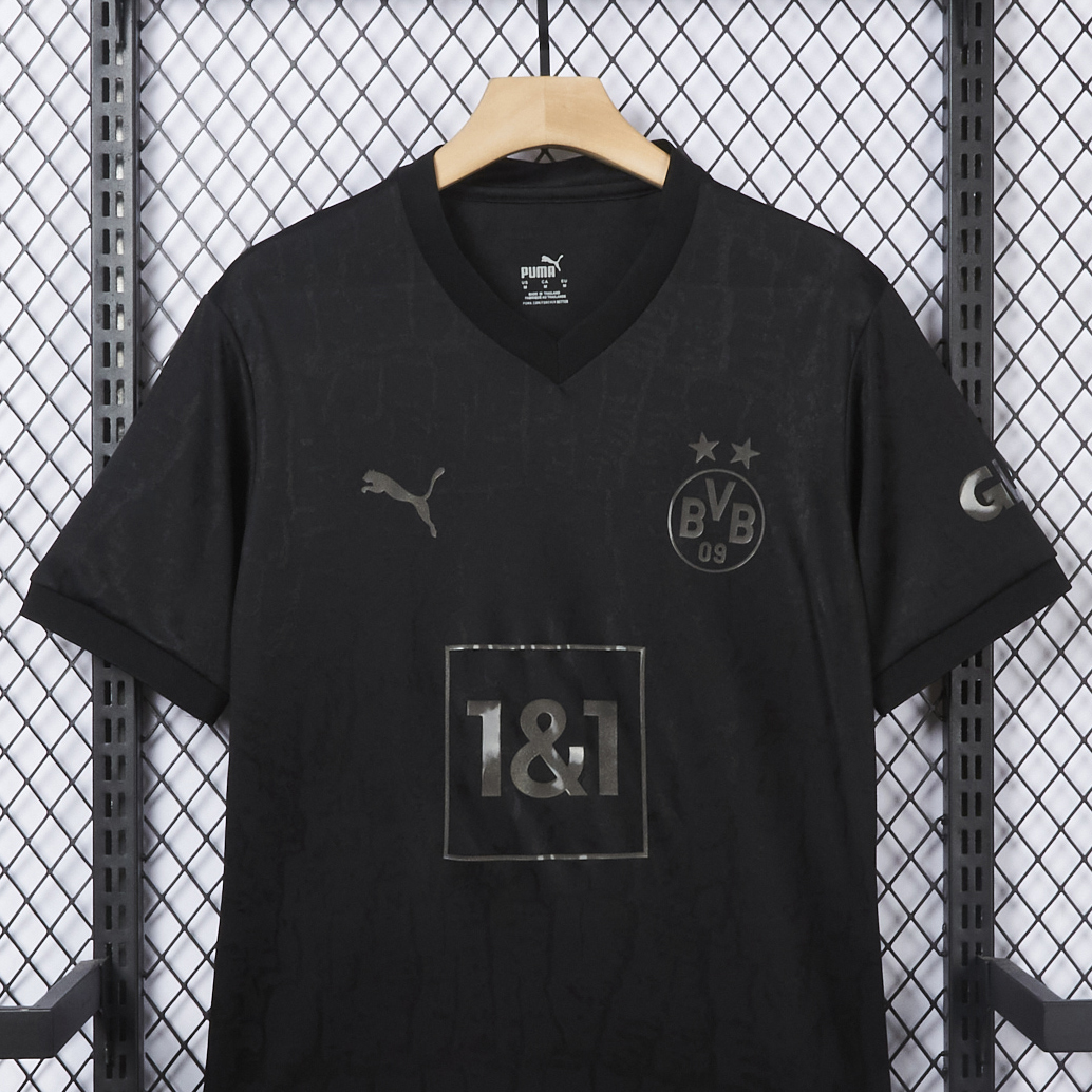 AlphaJersey-Retro Dortmund 2022-23 Black Special Edition Jersey