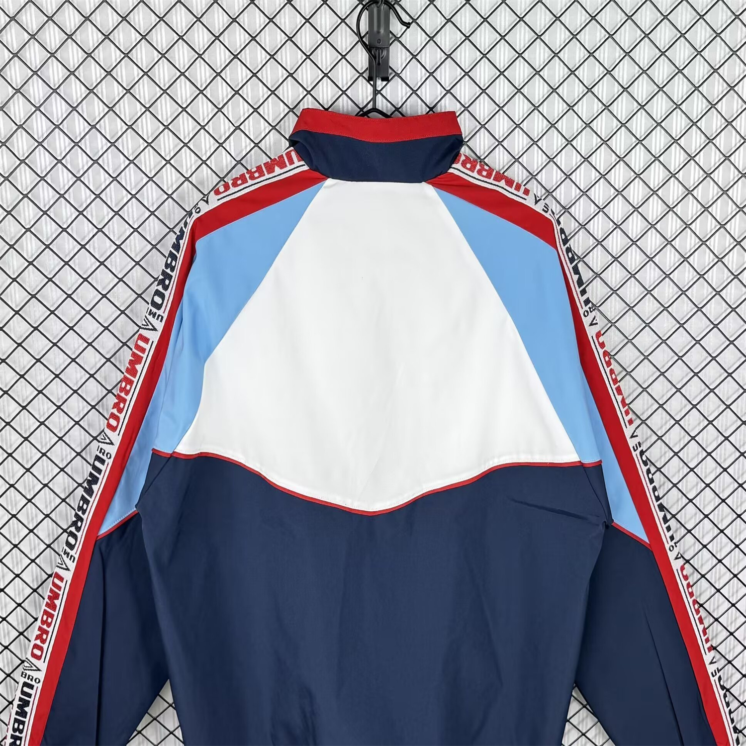 AlphaJersey-Retro Celta Vigo 1998-99 Windbreaker Jacket - White And Blue