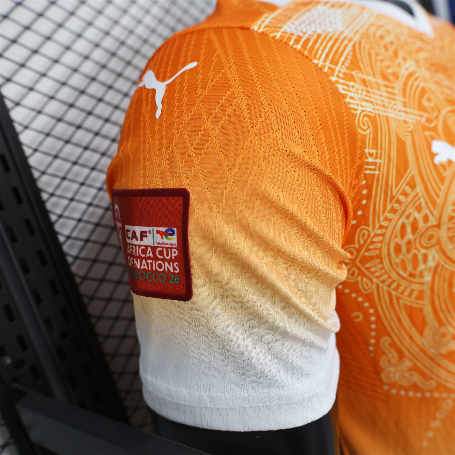 AlphaJersey-Ivory Coast 2026 Orange And White Special Jersey - Player Version