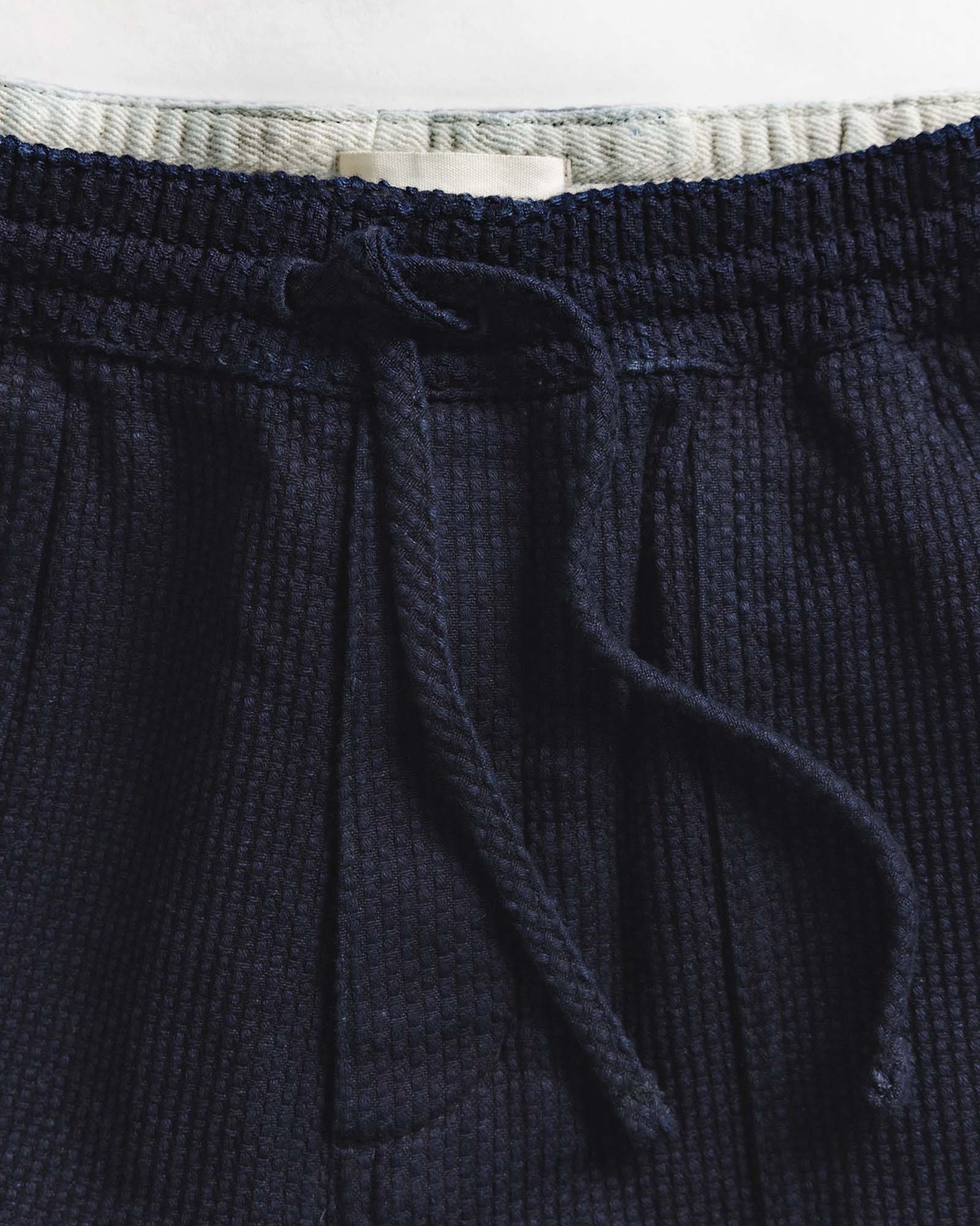 The Breakwater Pant in Rinsed Indigo Sashiko | Modern Menswear by yycbvcnbmmnbm
