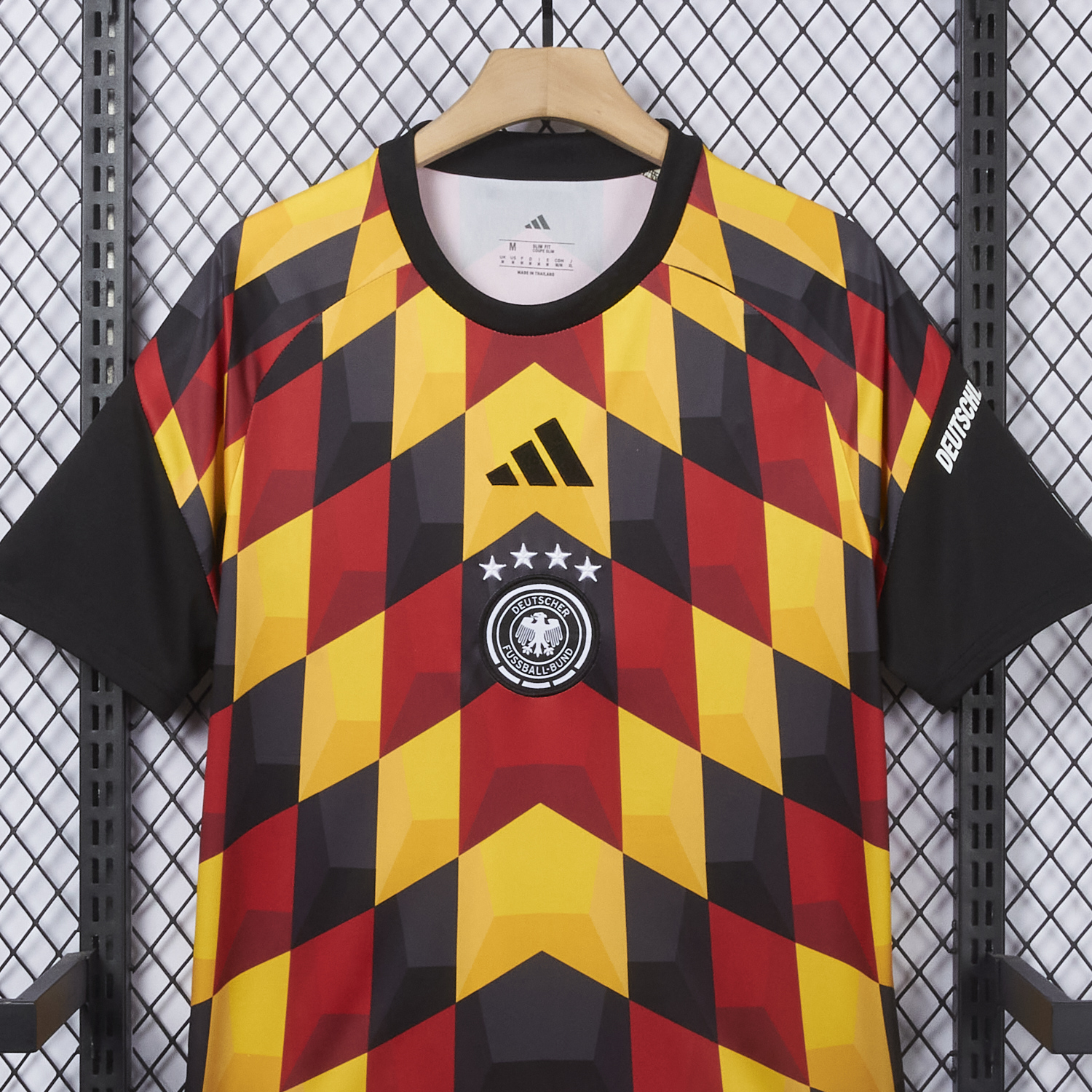 AlphaJersey-Germany 2026 Red Yellow Black Special Jersey - Fans Version