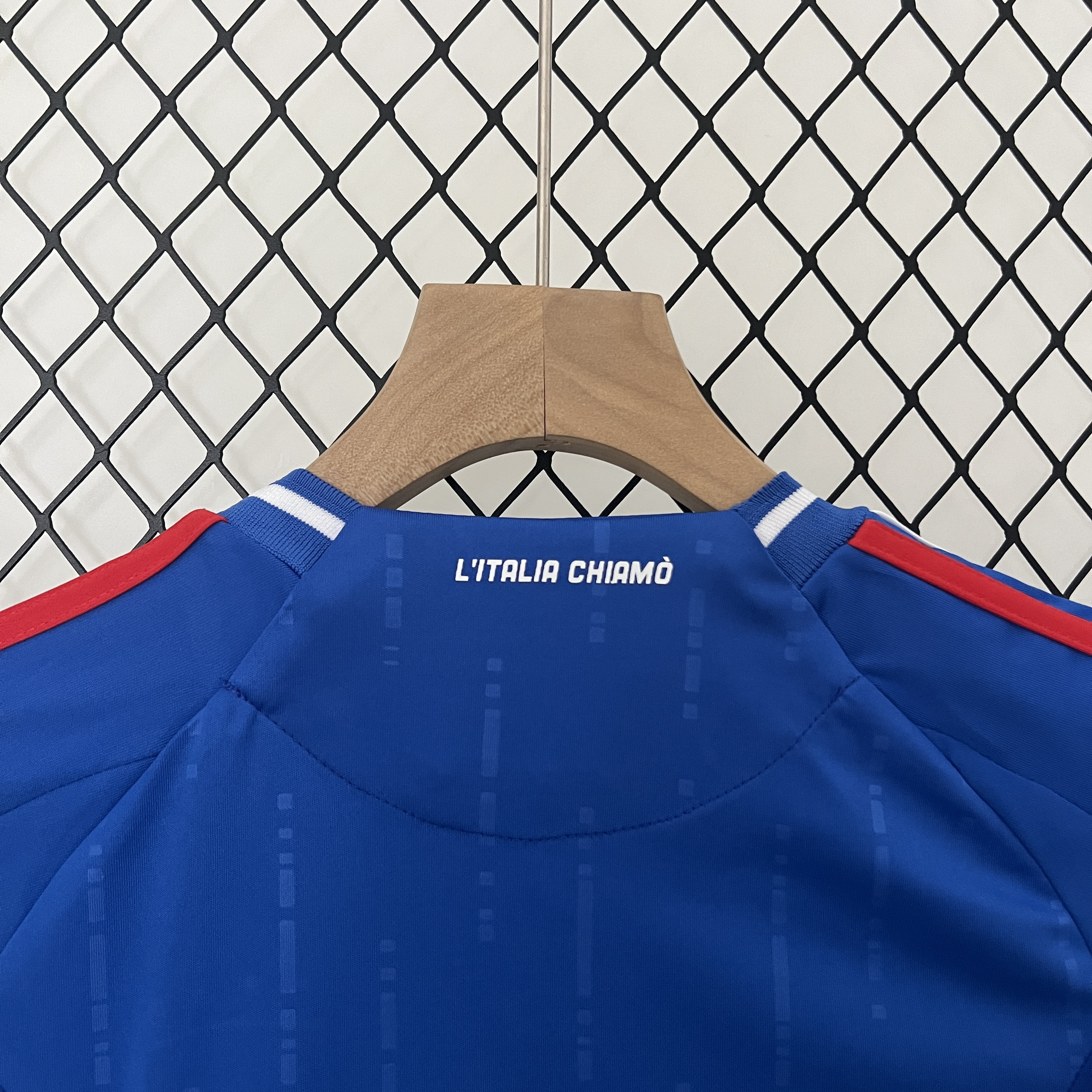 AlphaJersey-Italy 2024 Home Stadium Kids Kit