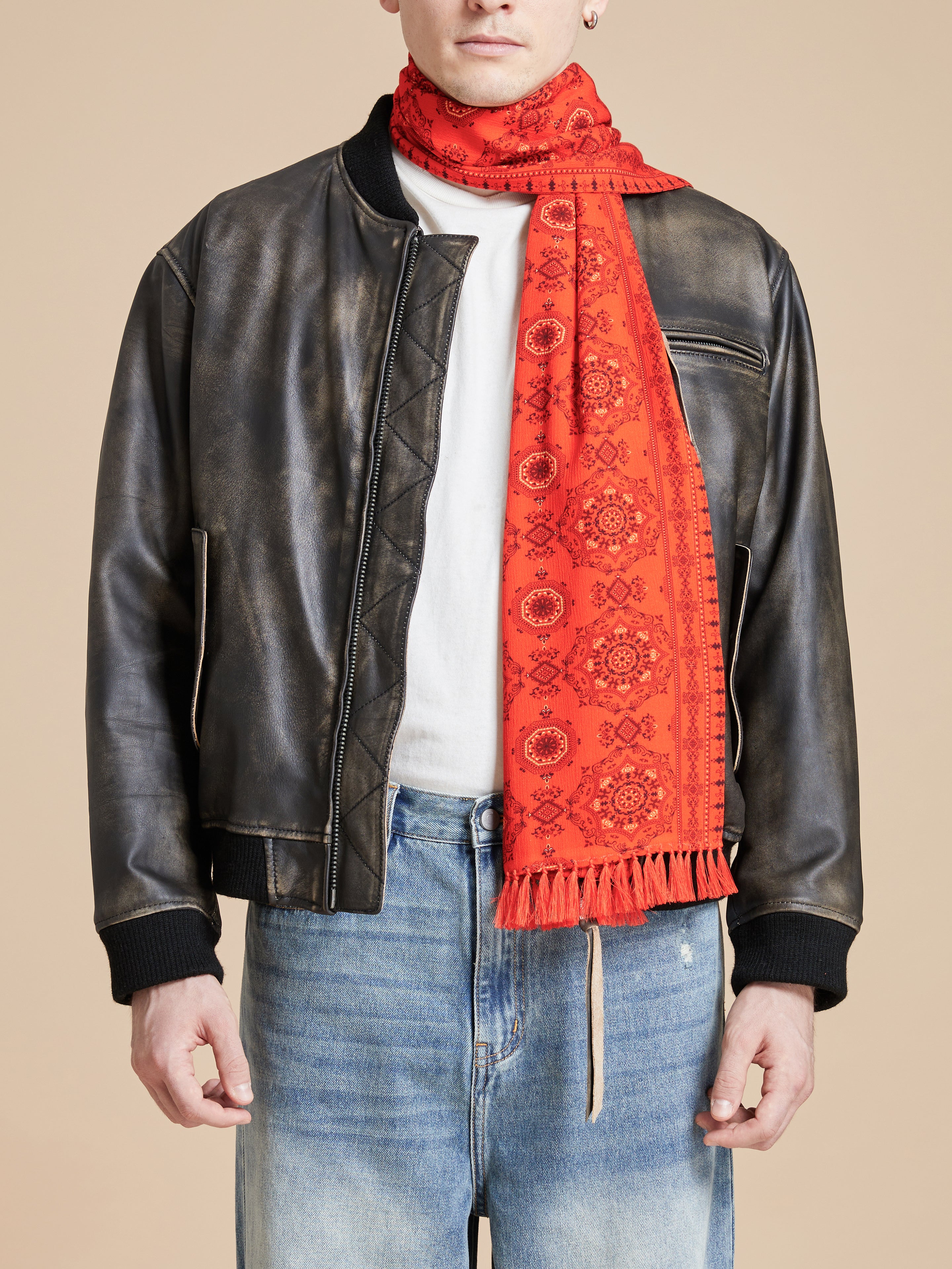 Grenadine Scarf | Modern Menswear by yycbvcnbmmnbm