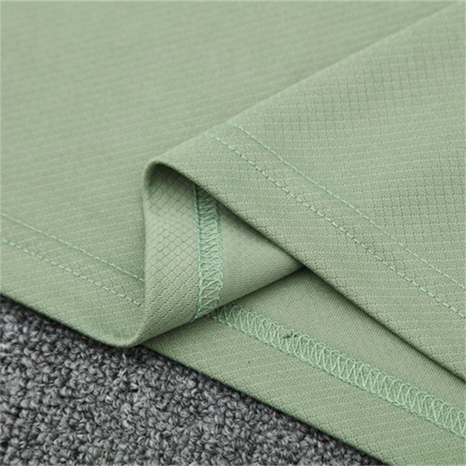 AlphaJersey-C.H.E.L.S.E.A 25-26 Short-Sleeve Training Set - Light Green Top & Army Green Shorts
