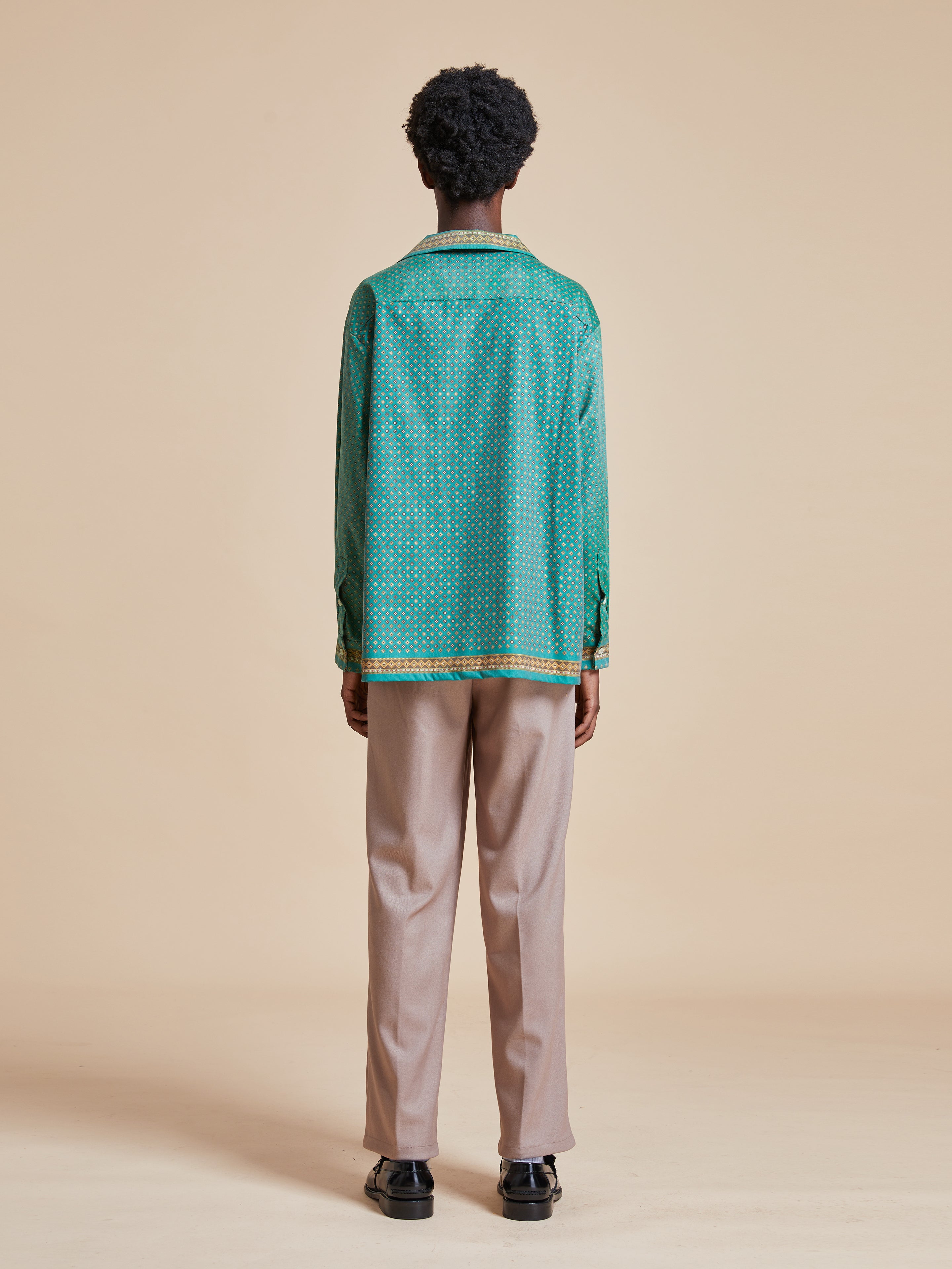 Arbor Long Sleeve Camp Shirt | Modern Menswear by yycbvcnbmmnbm