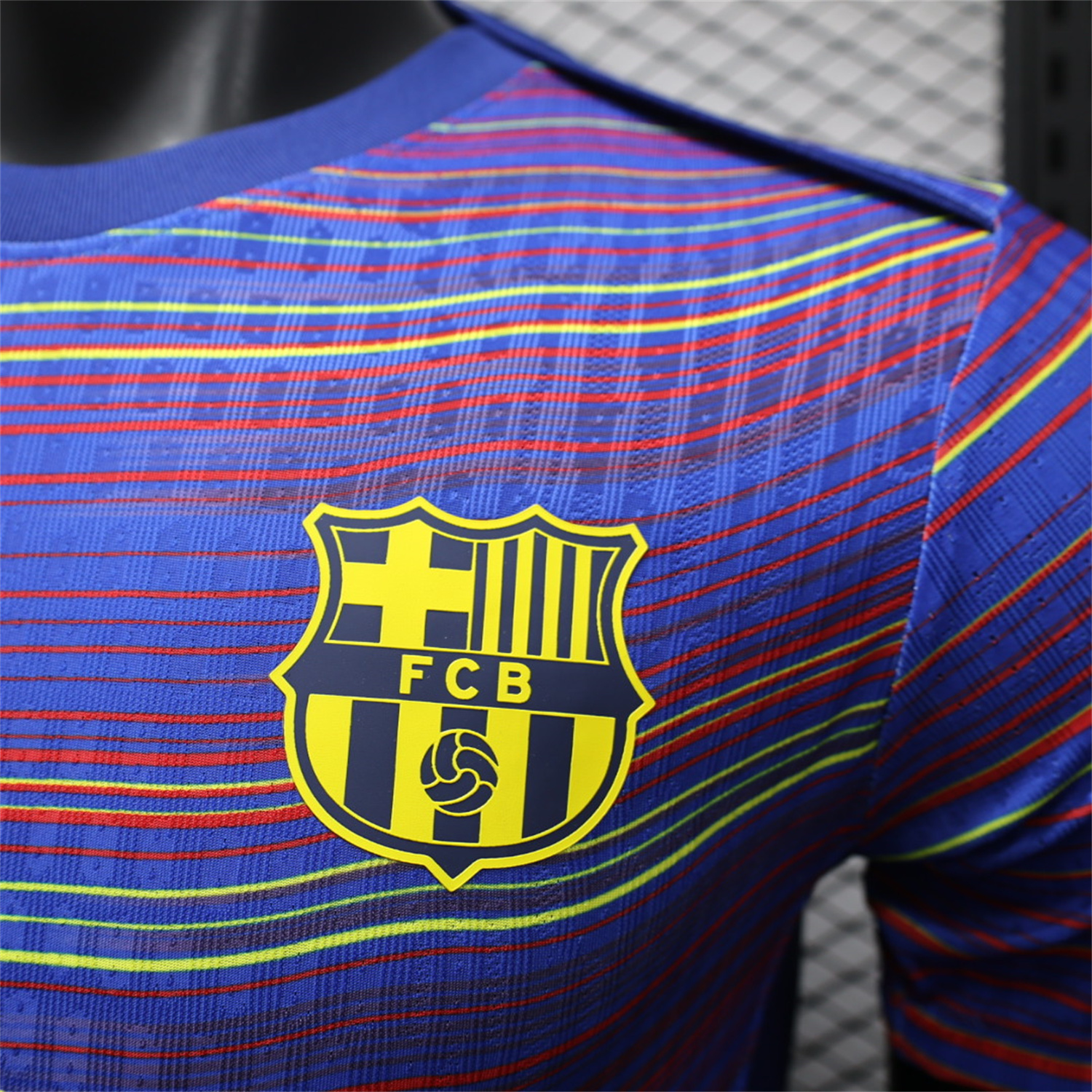 AlphaJersey-Barcelona 25-26 Purple Camouflage Pre-Match Jersey - Player Version