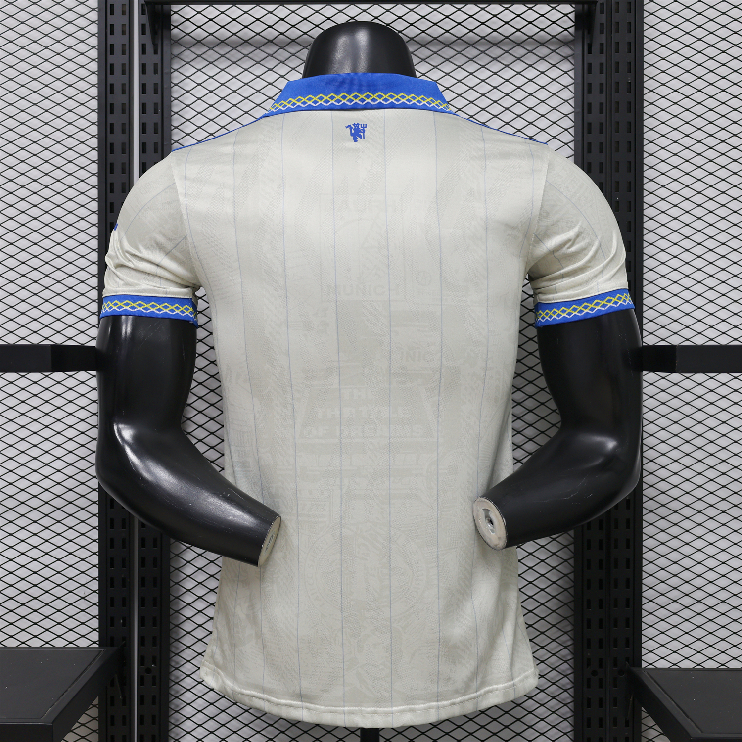 AlphaJersey-Manchester United 26-27 Terrace Icon Retro Casual Style Light Color Polo Jersey - Player Version
