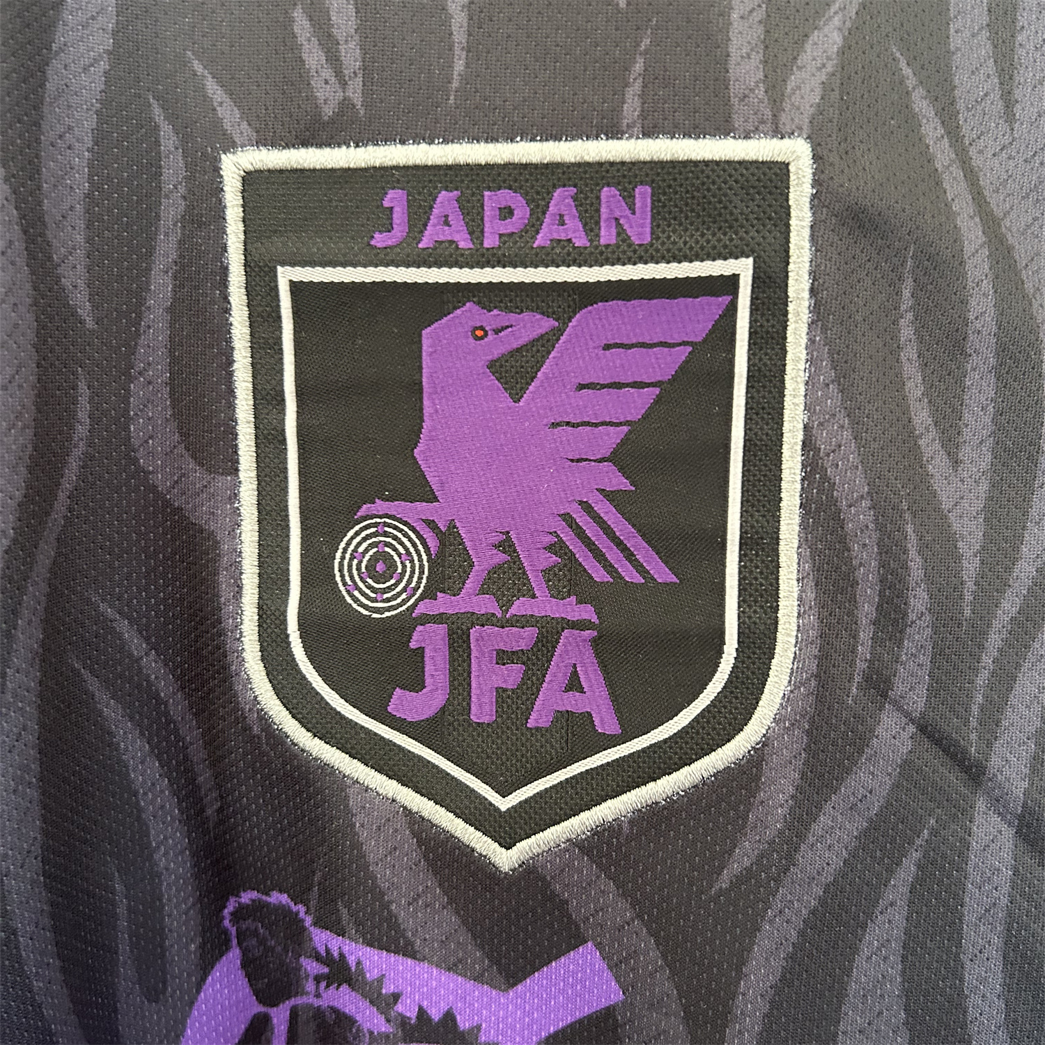 AlphaJersey-Japan 25-26 Purple NARUTO 20th Anniversary Black Special Jersey - Fans Version