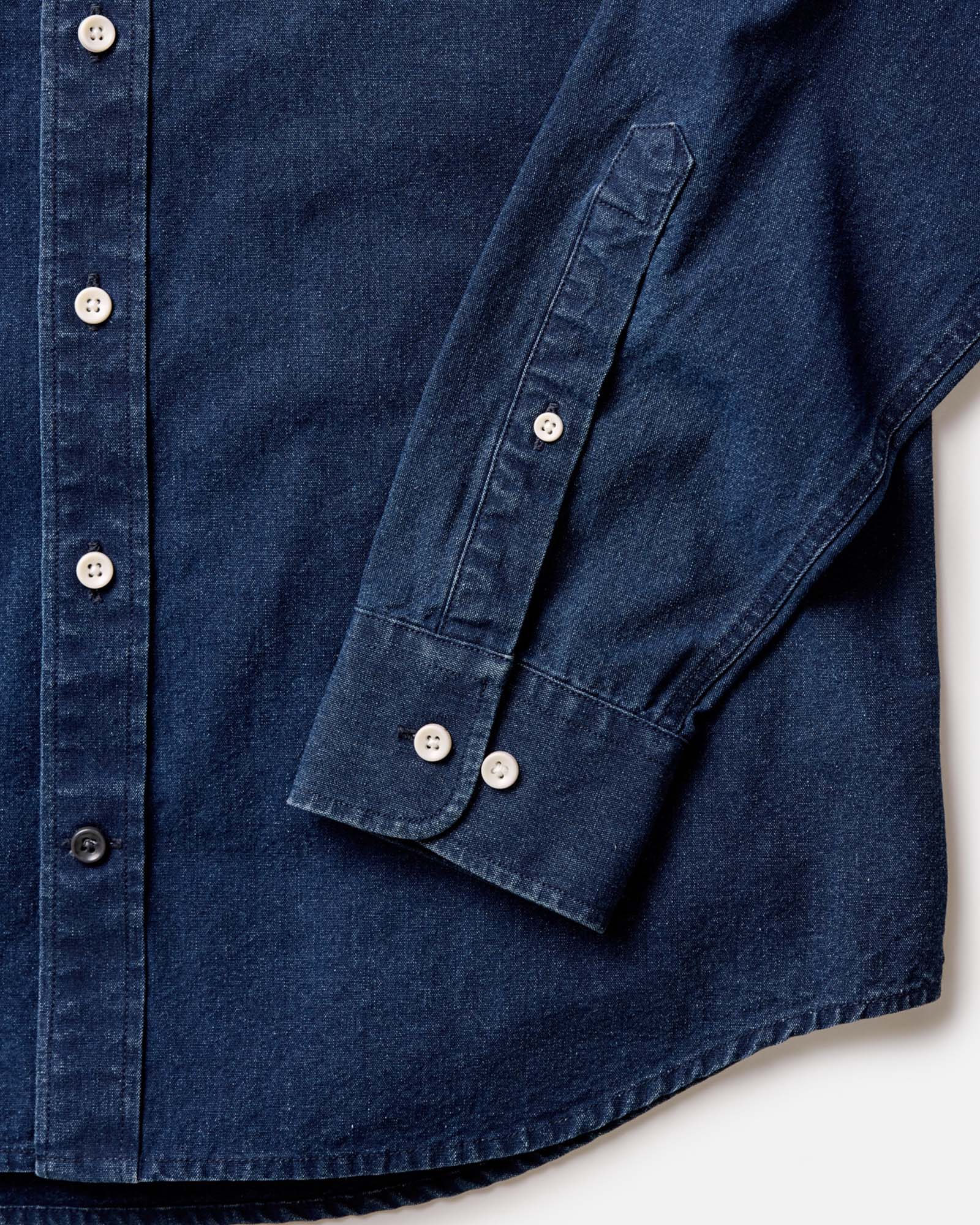 The Jack in Rinsed Indigo Oxford | Modern Menswear by yycbvcnbmmnbm