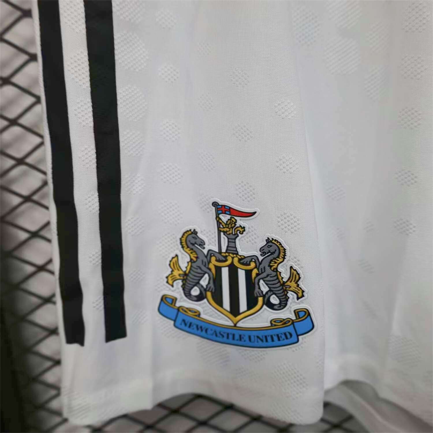 AlphaJersey-Newcastle United 25-26 Home White Shorts - Player Version