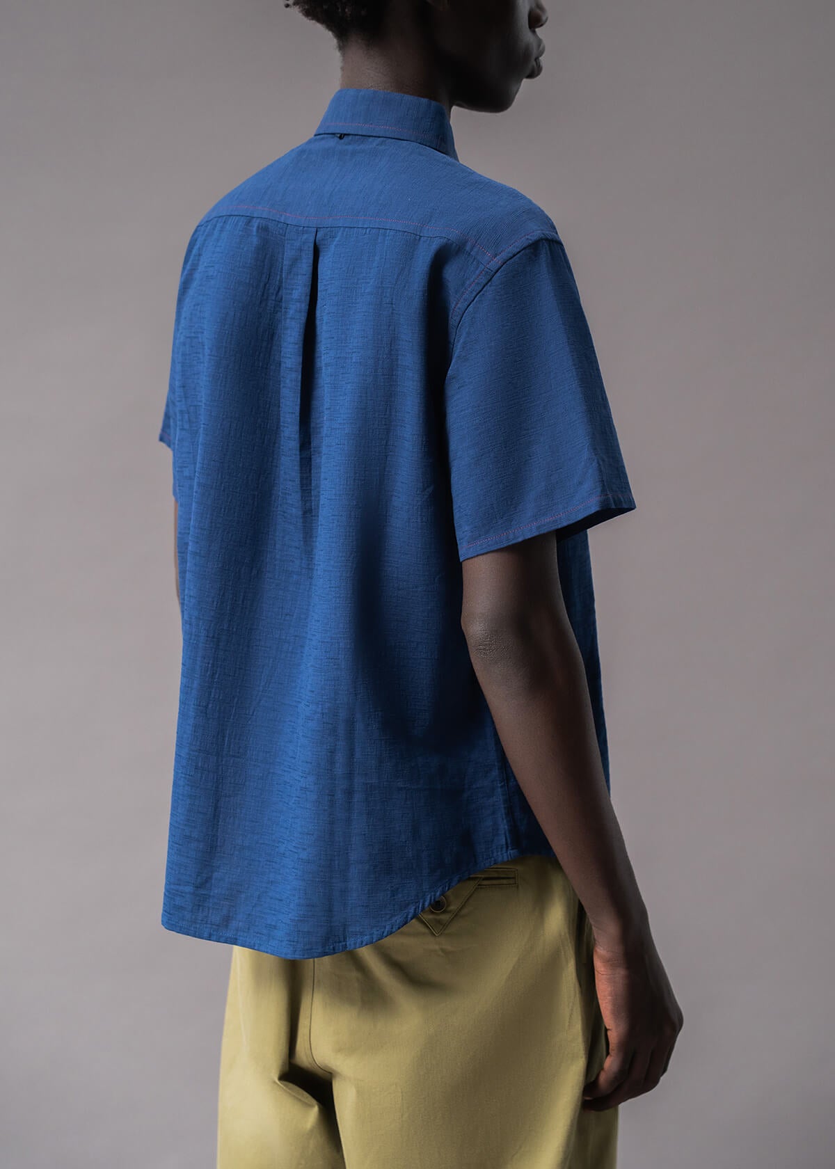Offset Slub Navy | Modern Menswear by yycbvcnbmmnbm