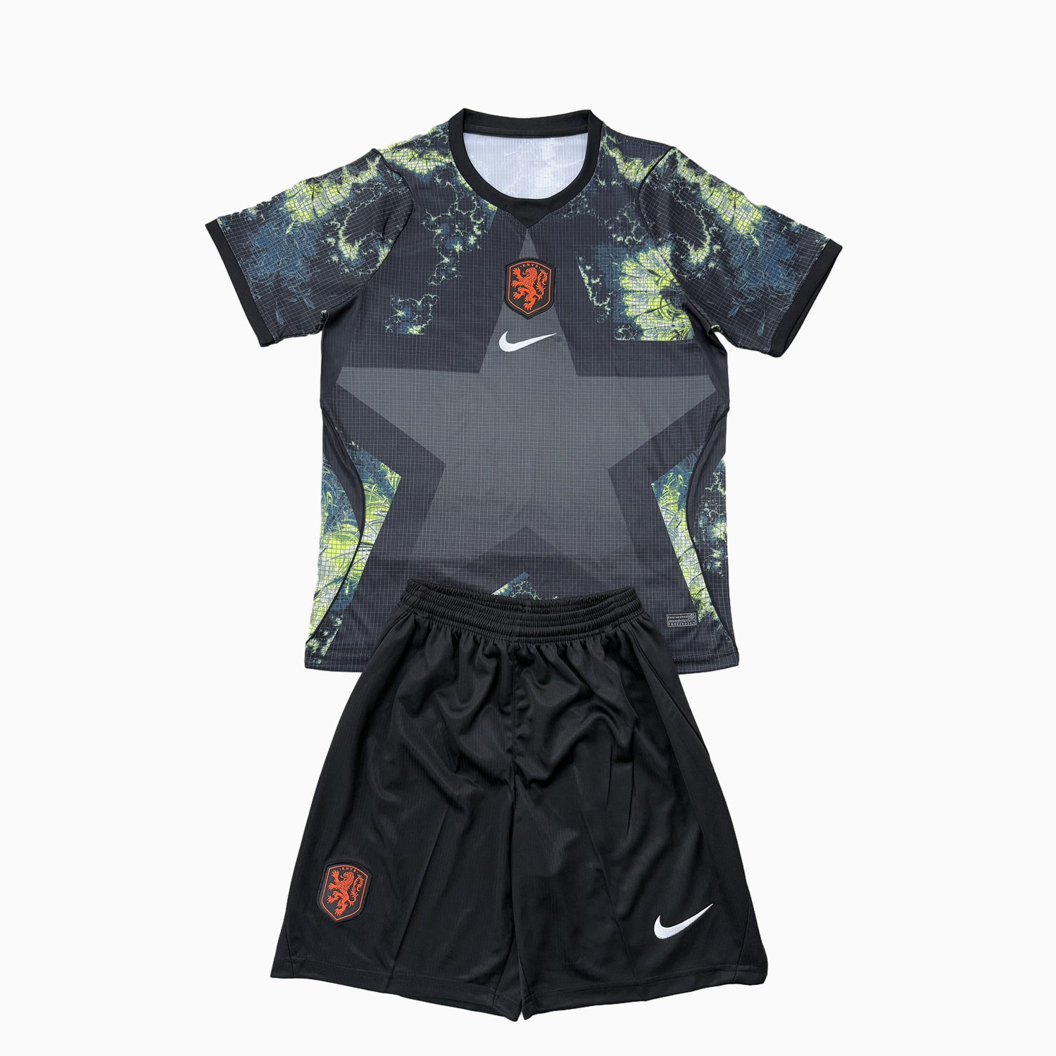 AlphaJersey-Netherlands 2026 Black Goalkeeper Kids Kit
