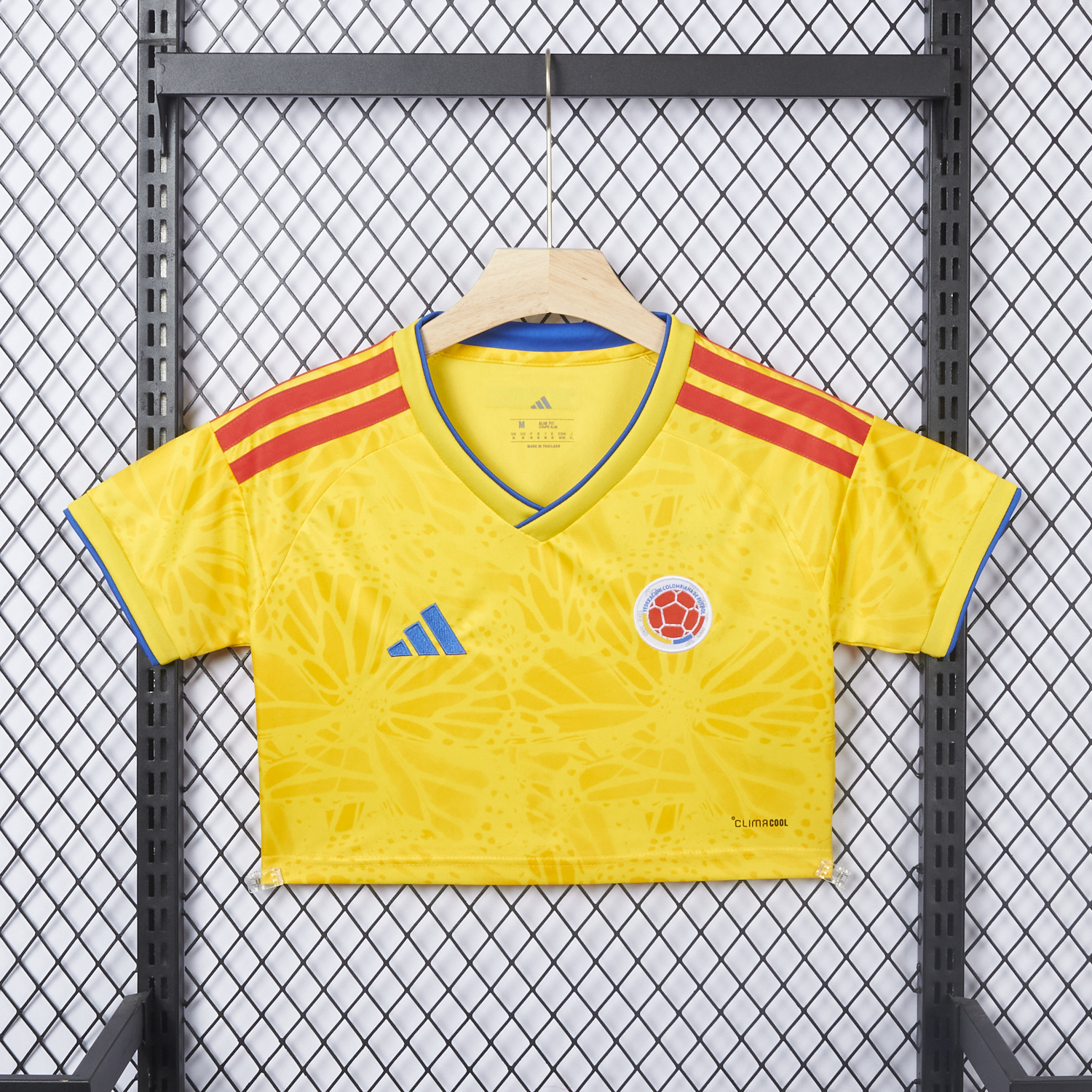 AlphaJersey-Women's Colombia 2026 Home Cropped Jersey