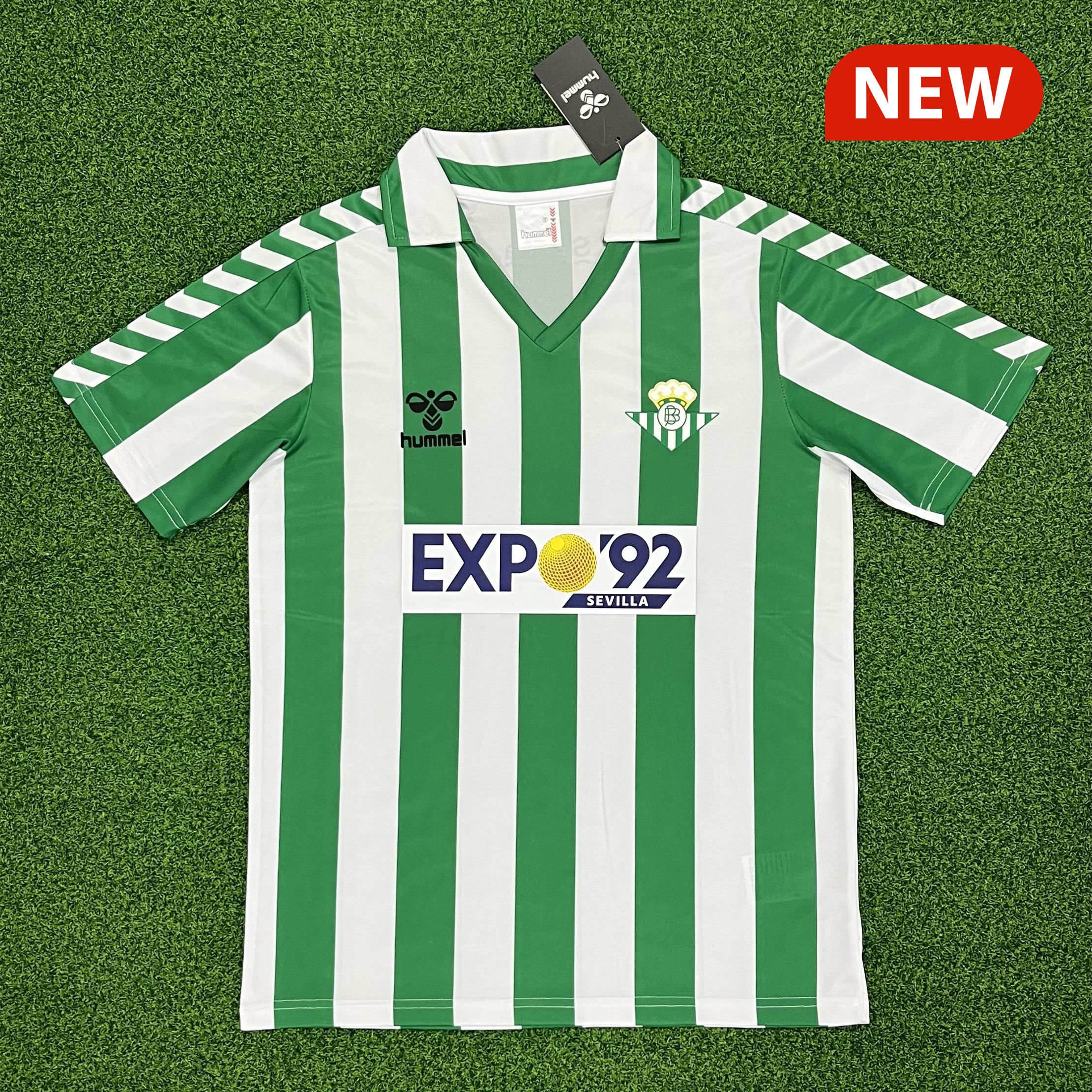 AlphaJersey-Retro Real Betis 1988-89 Home Stadium Jersey